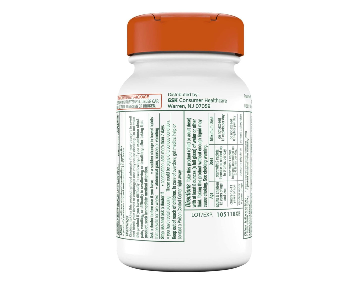 HALEON Citrucel Fiber Therapy Caplets, 300 Count