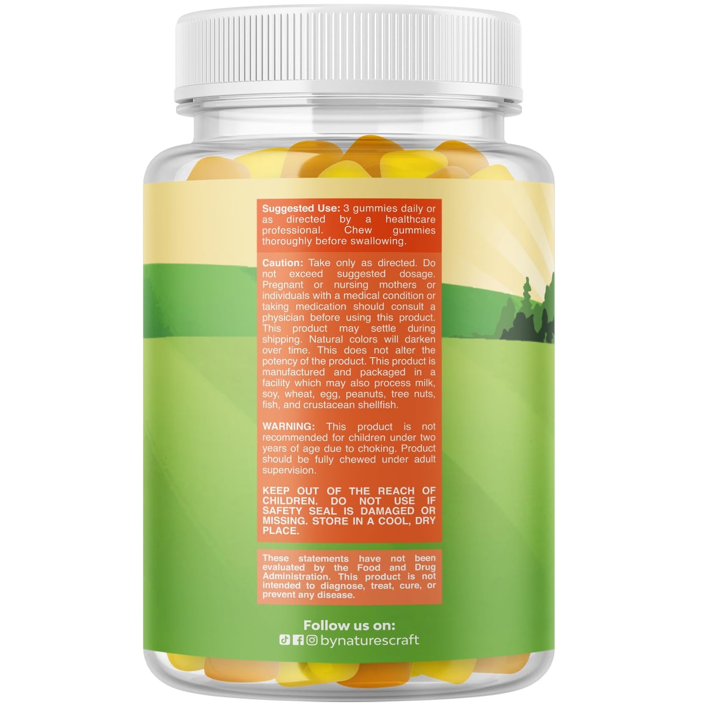 Natures Craft Kids DHA Omega-3 Gummies, 90 Count