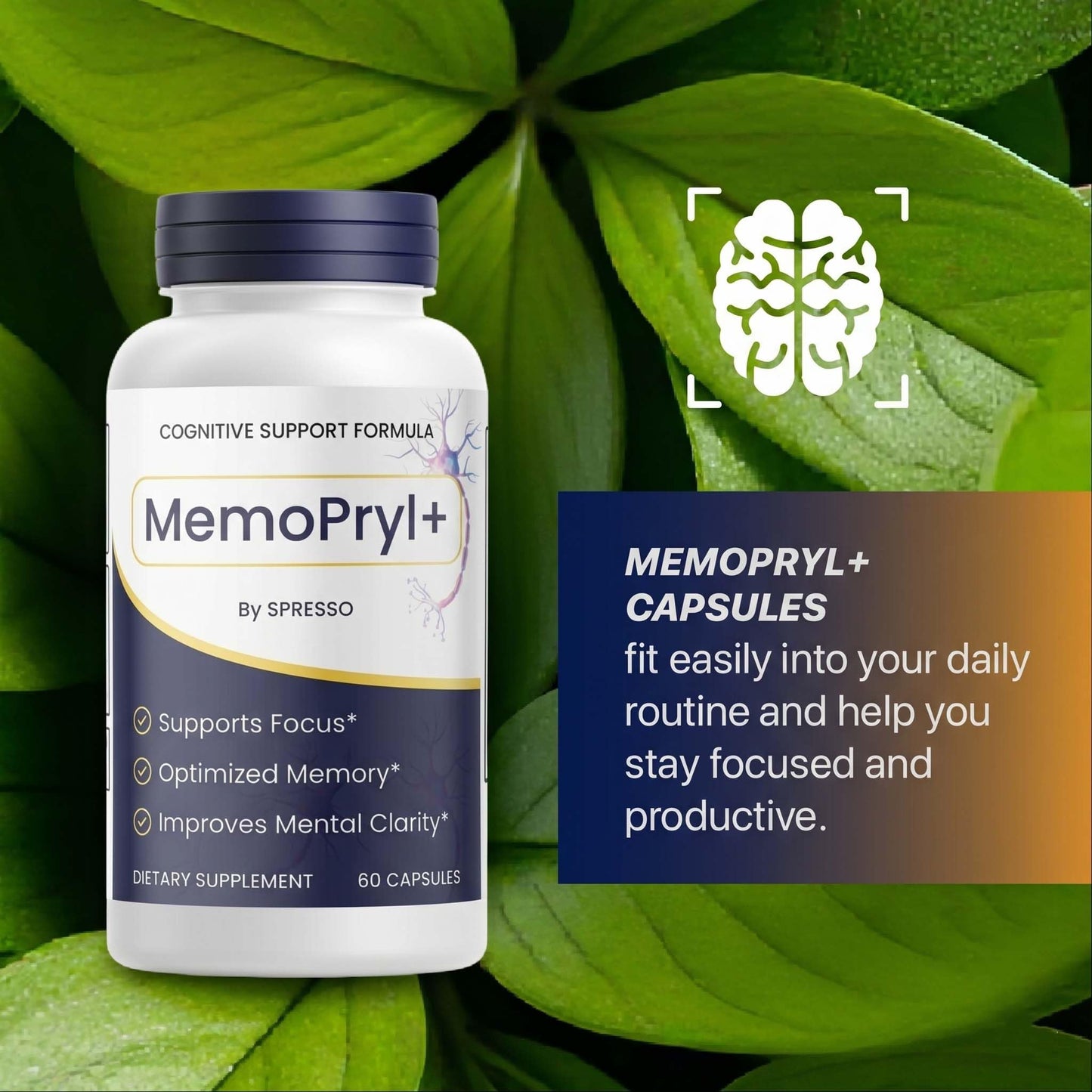 SPRESSO Memopryl Capsules 300 Capsules