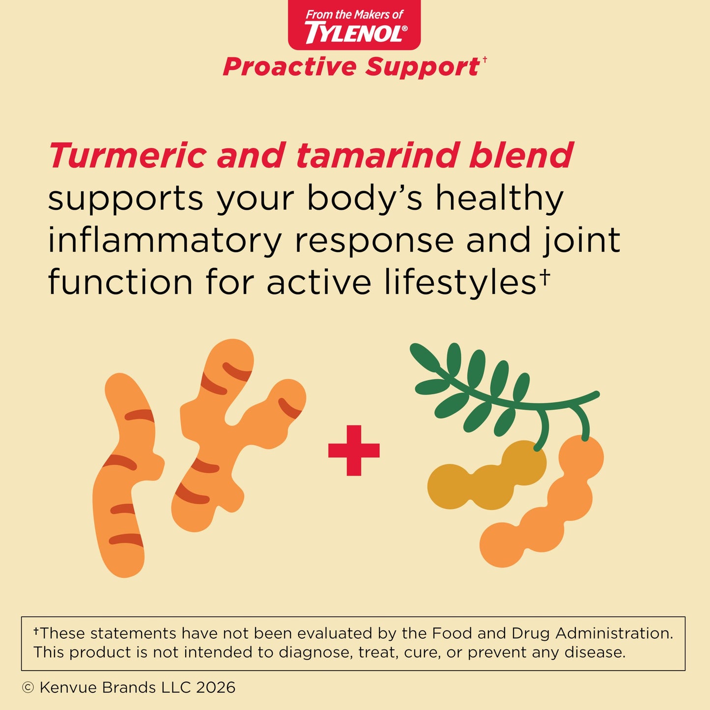 Tylenol Proactive Support for Muscle & Joint Caplets 30 Count