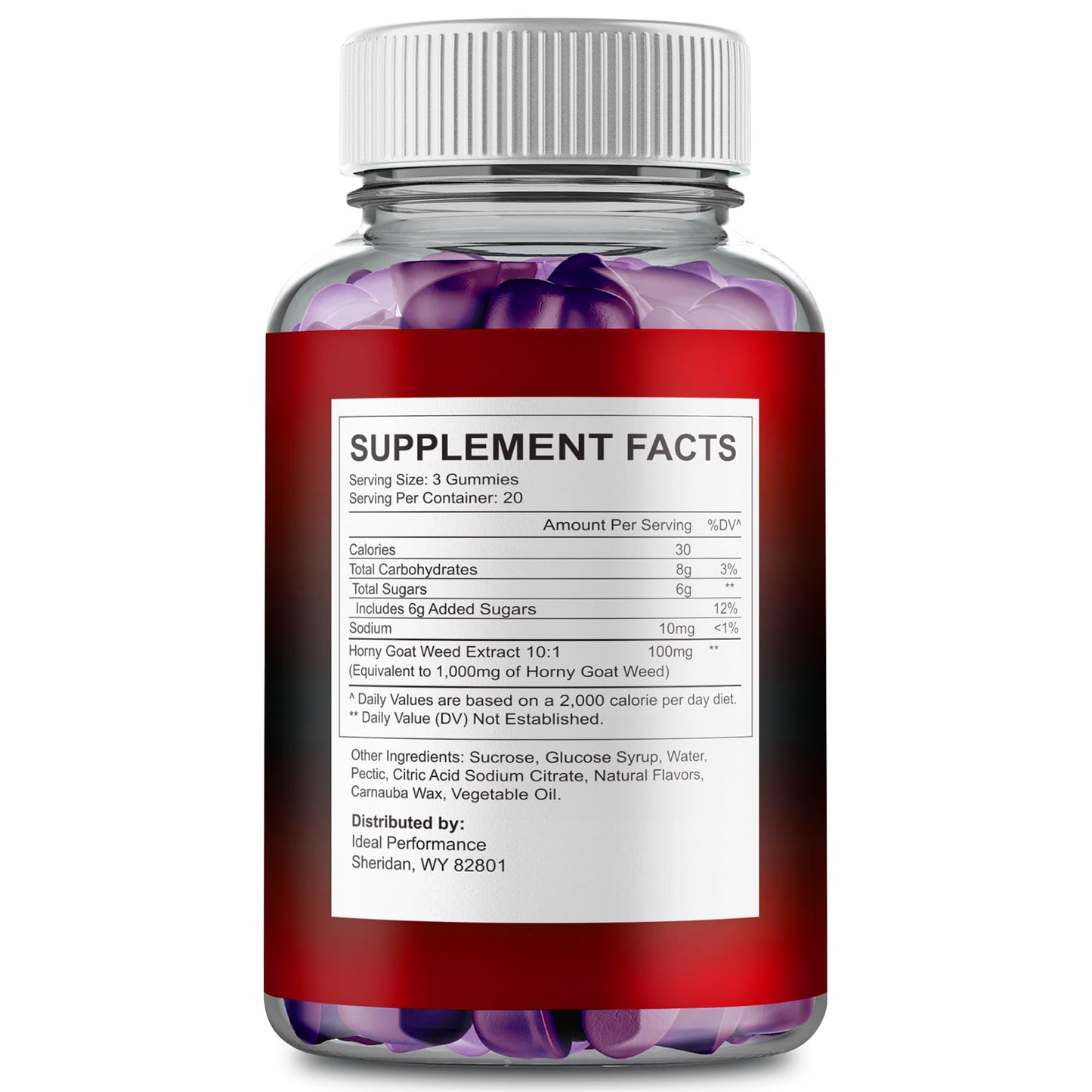 IDEAL PERFORMANCE Luxovia Gummies 60 Count
