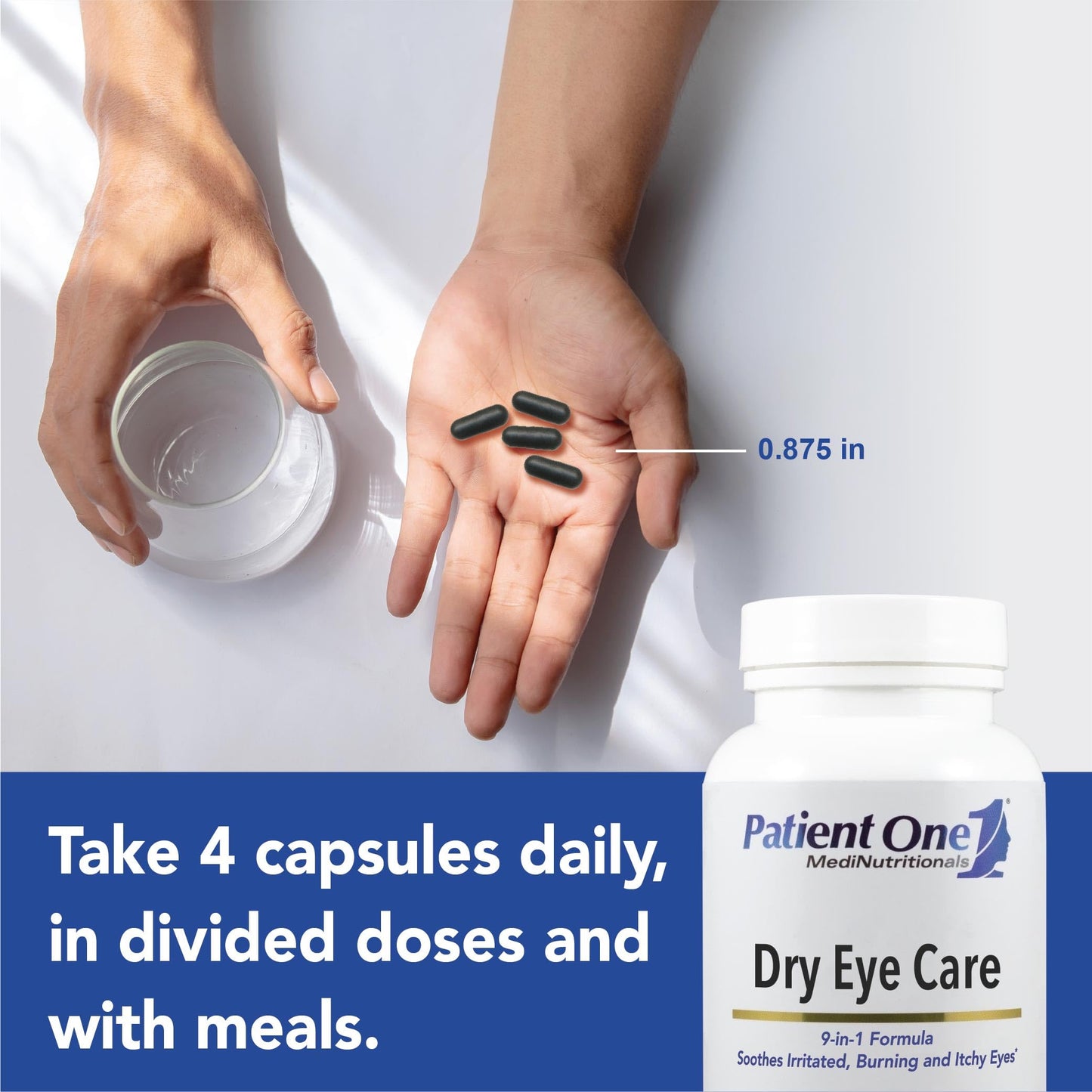 Patient One Dry Eye Care Capsules, 120 Count