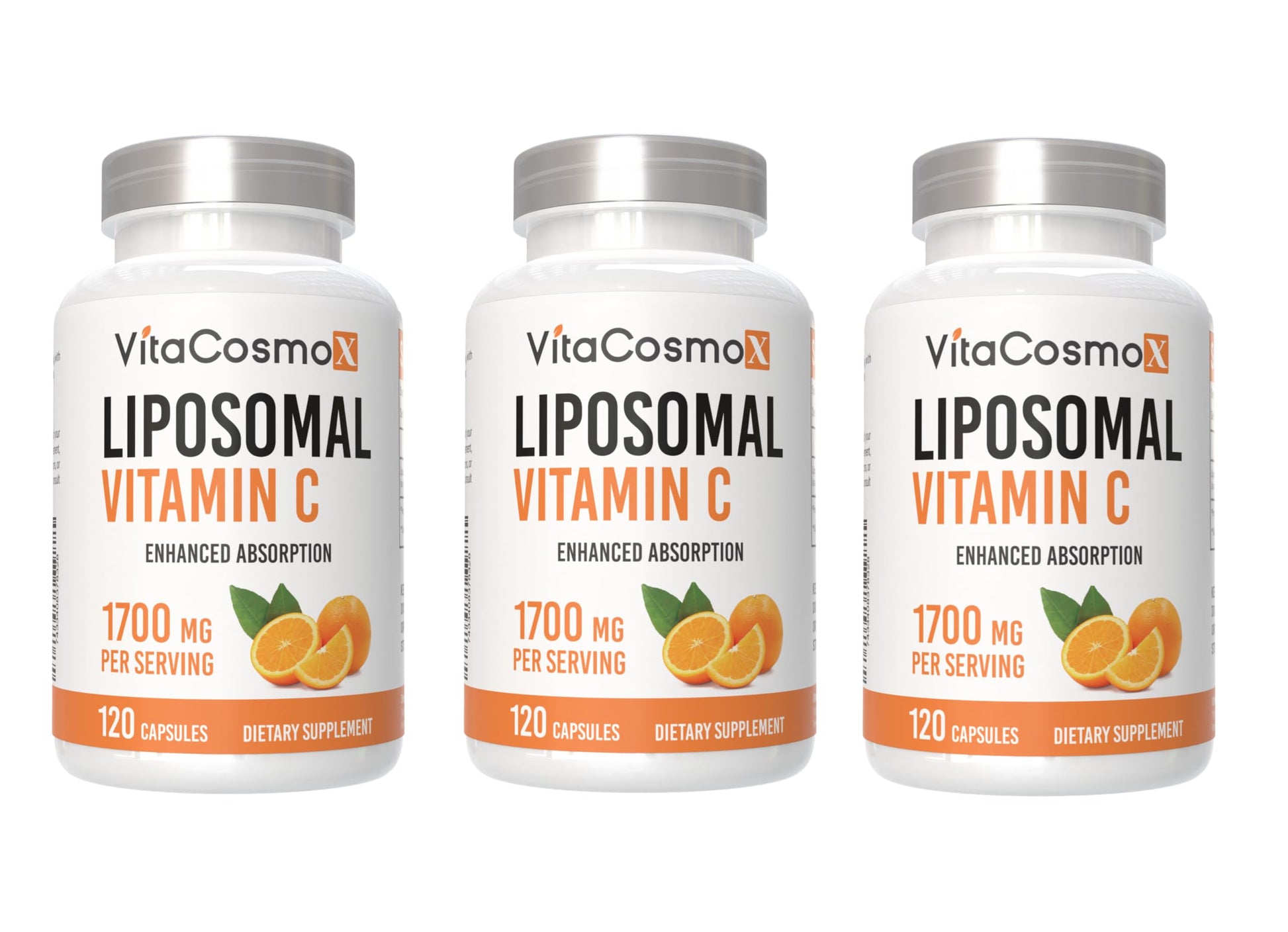 VitaCosmoX Liposomal Vitamin C Supplement Capsule 120