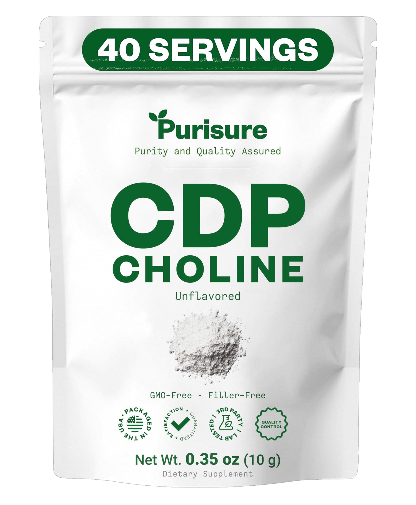 Purisure CDP Choline Powder 0.35 Ounce