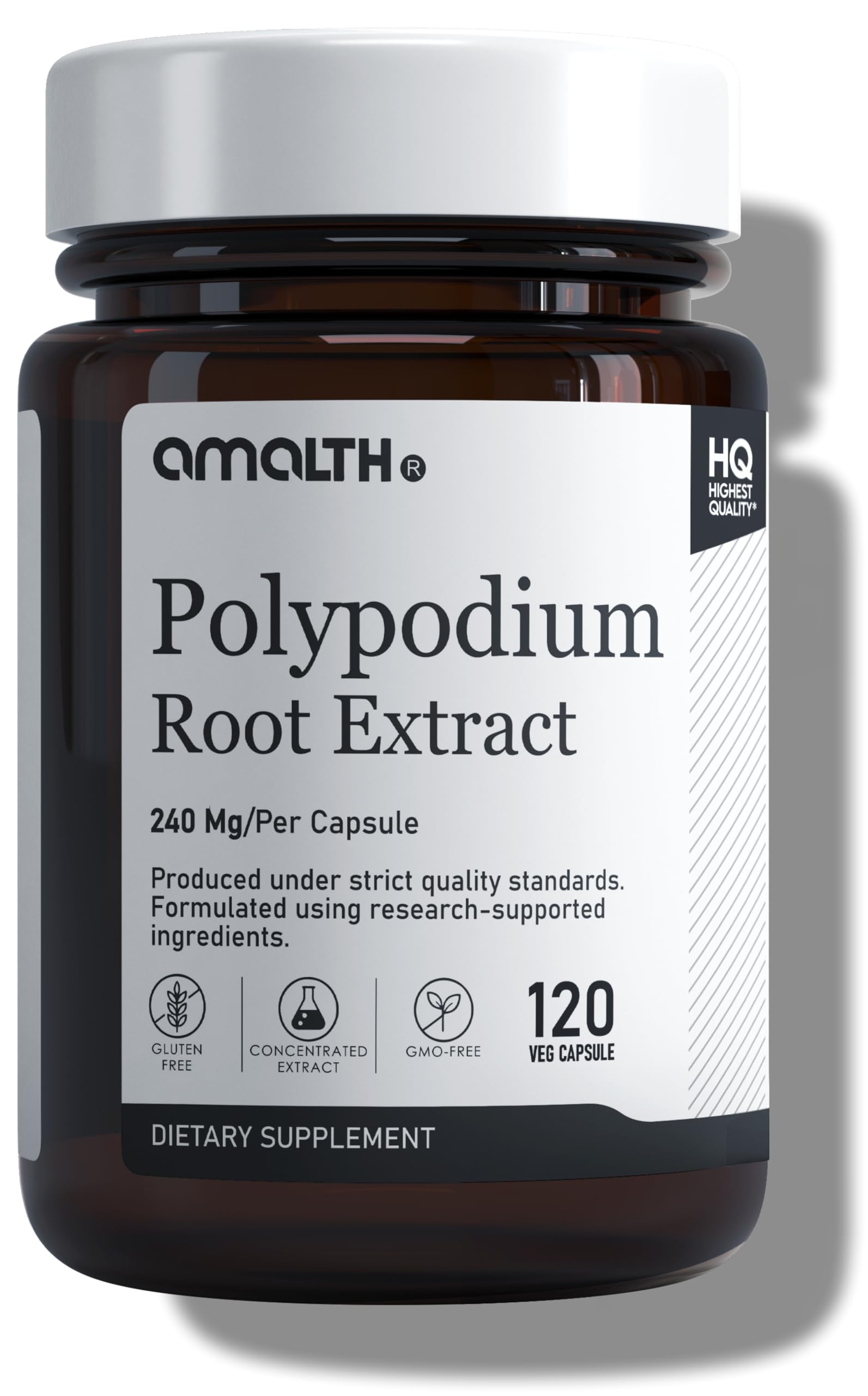 AMALTH Polypodium Leucotomos 240 mg Capsule 120 Count