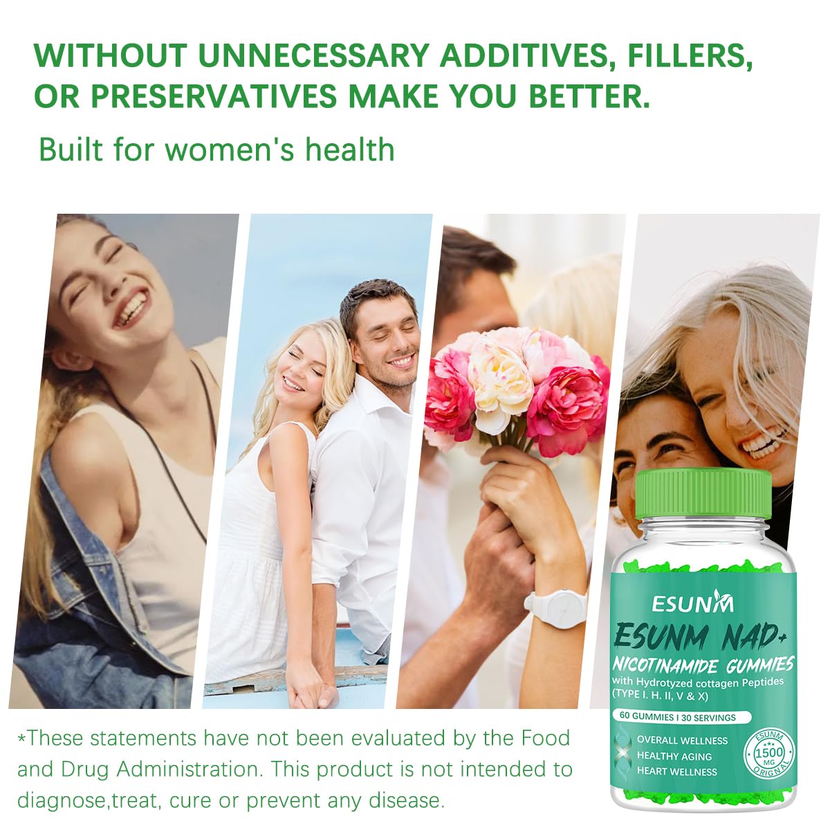 ESUNM Nicotinamide Riboside Capsule 60 Count