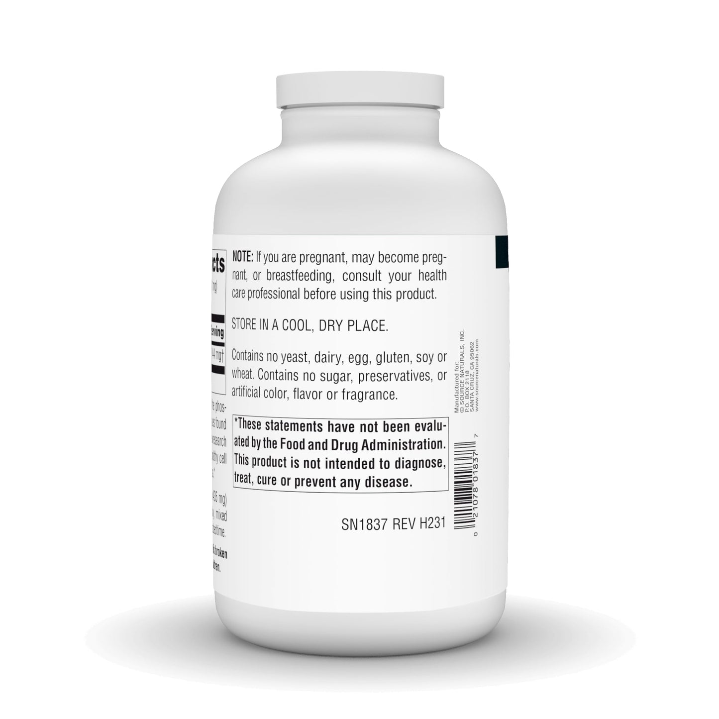 Source Naturals Pure Inositol Powder 16 oz