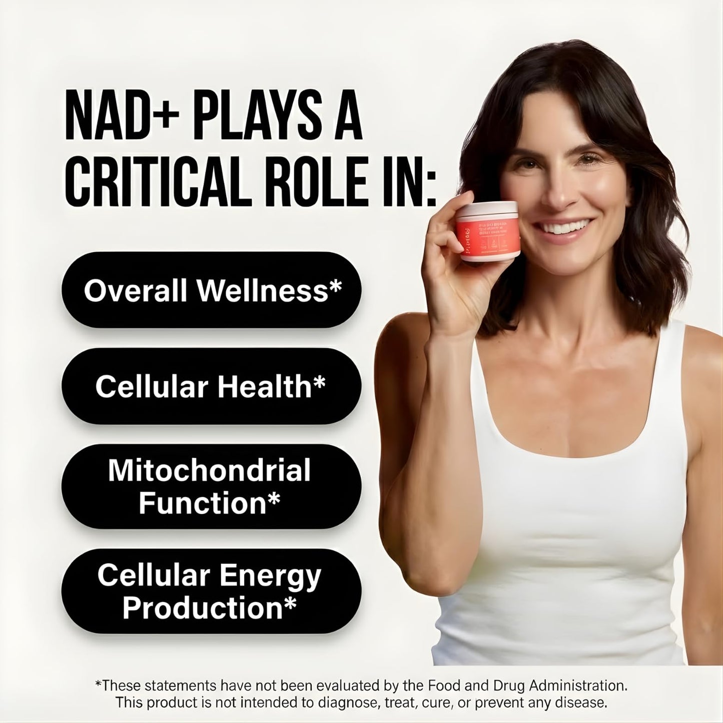 Purrky NAD+ Supplement for Women Capsule 60 Count