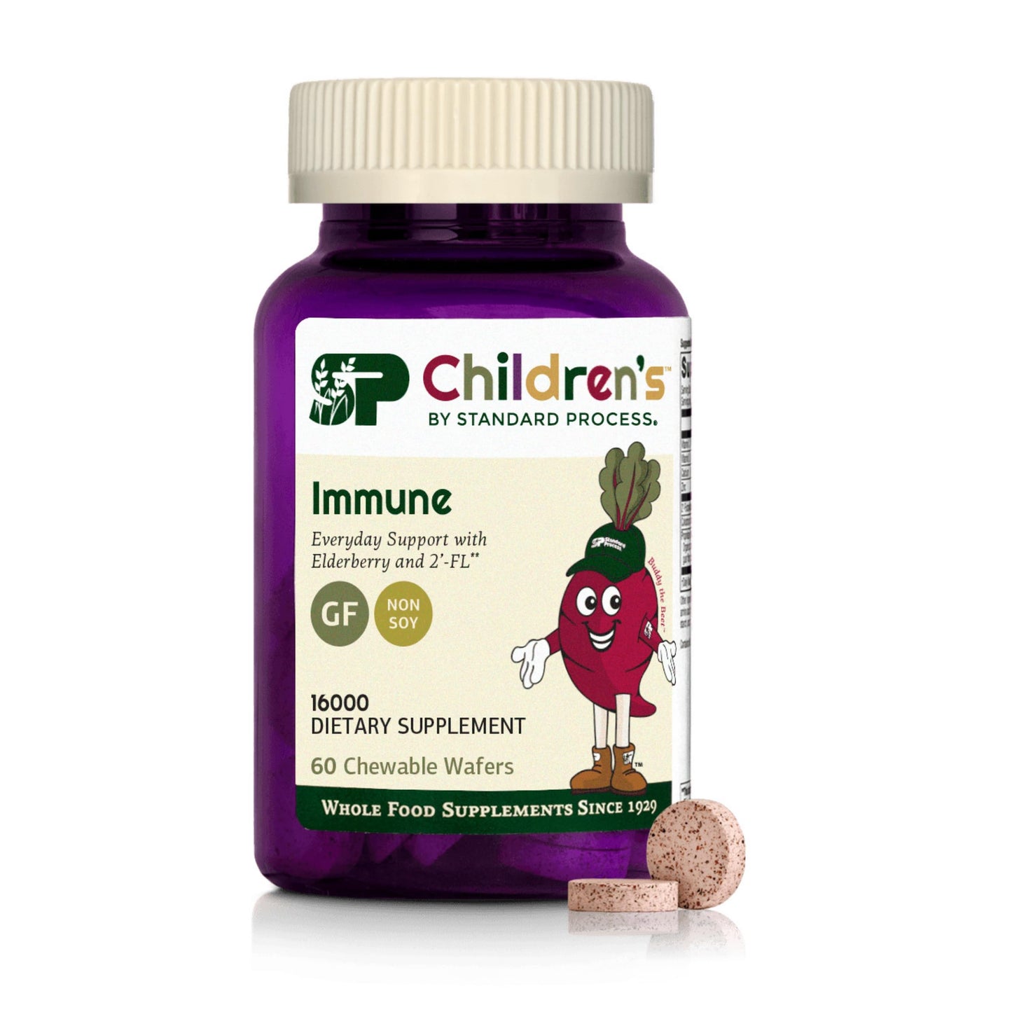 Standard Process Inc. Children's Immune Chewable Wafer, 60 Count