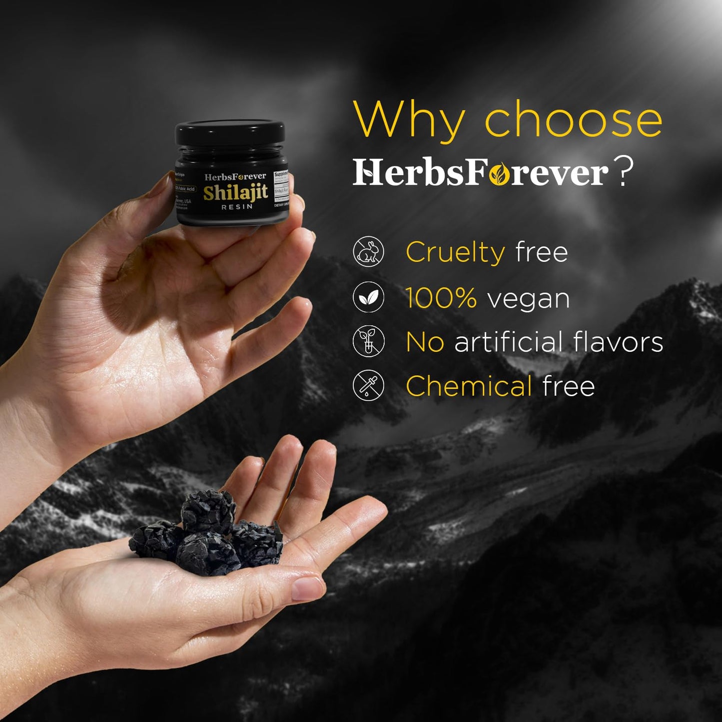 Herbsforever Shilajit Resin Gummy 1 Count