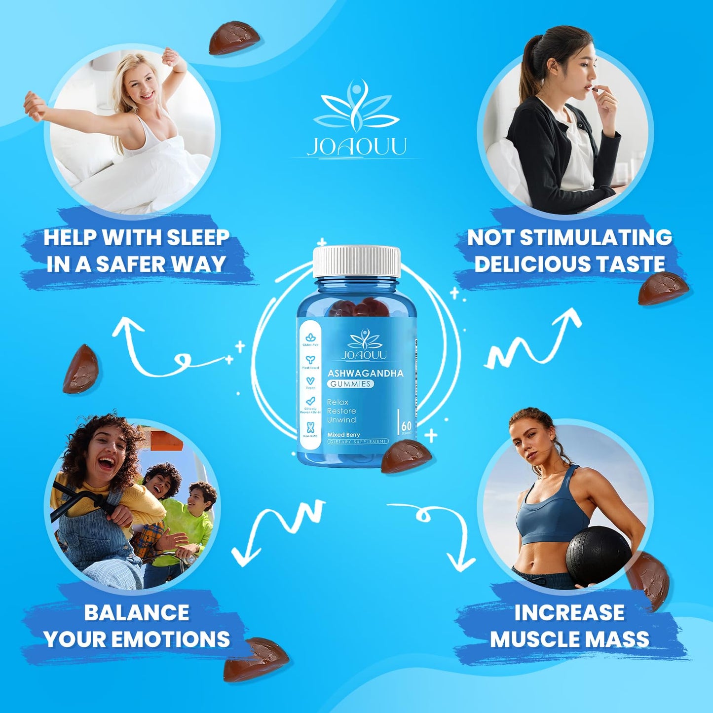 Joaouu Ashwagandha Capsule KSM-66 60 Capsules