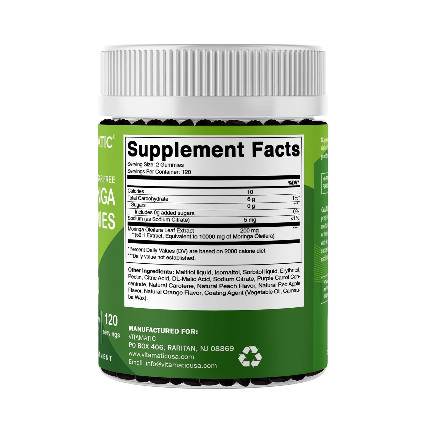 Vitamatic Moringa Gummies 240 Gummies