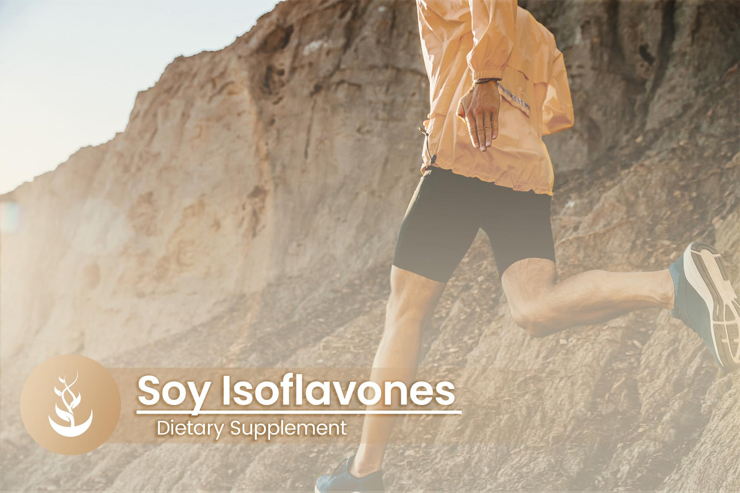 Pure Original Ingredients Soy Isoflavones Capsules 100 Count