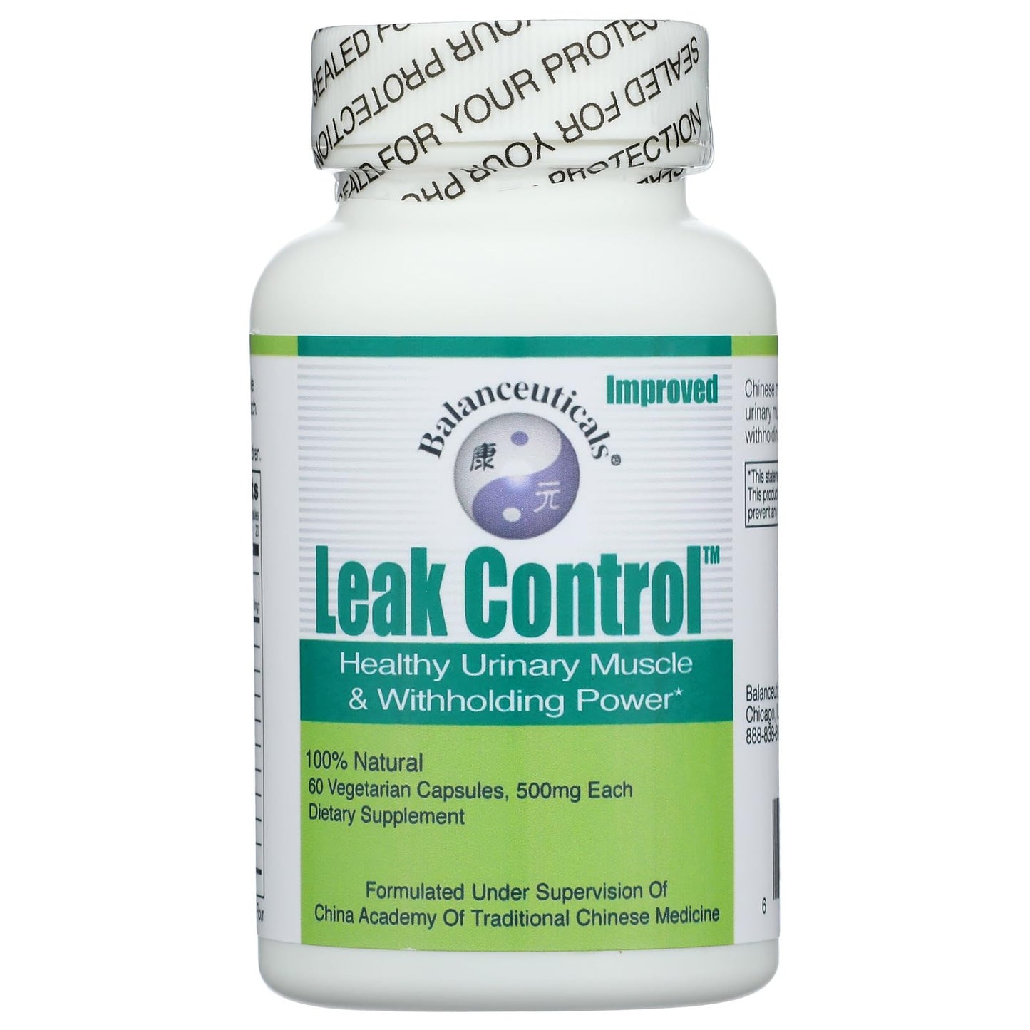 Balanceuticals Leak Control Dietary Supplement Capsules, 60 Count