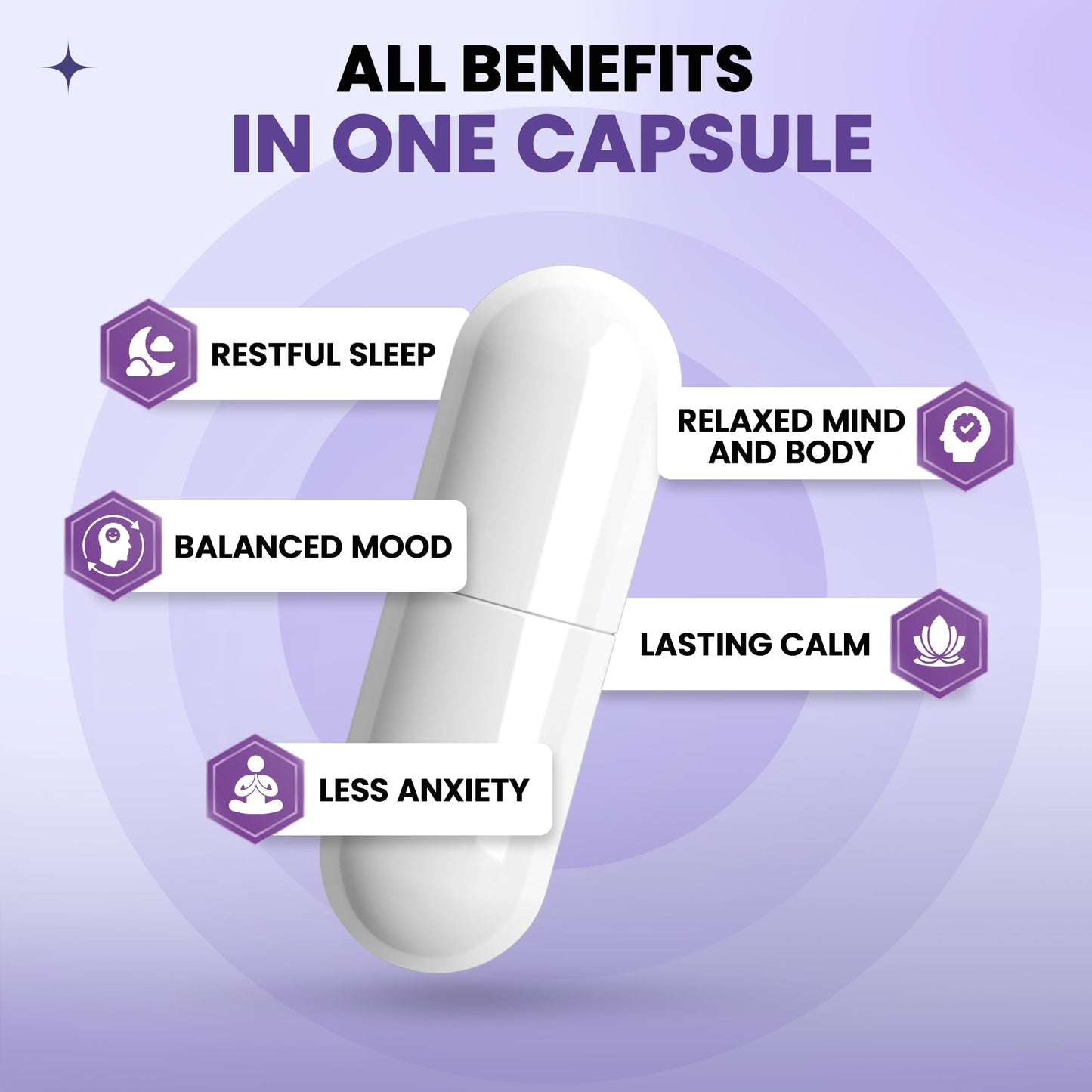BOSCENT Apigenin Supplement 100mg Capsules, 60 Count