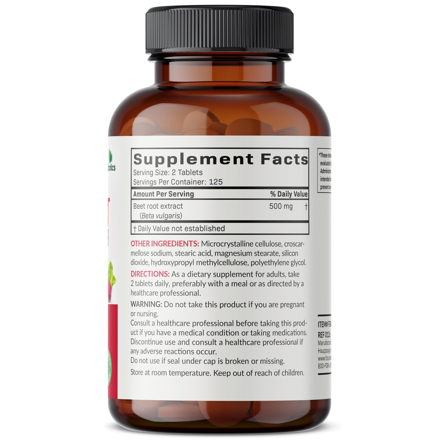 Futurebiotics Beet Root Extra Strength Tablets, 250