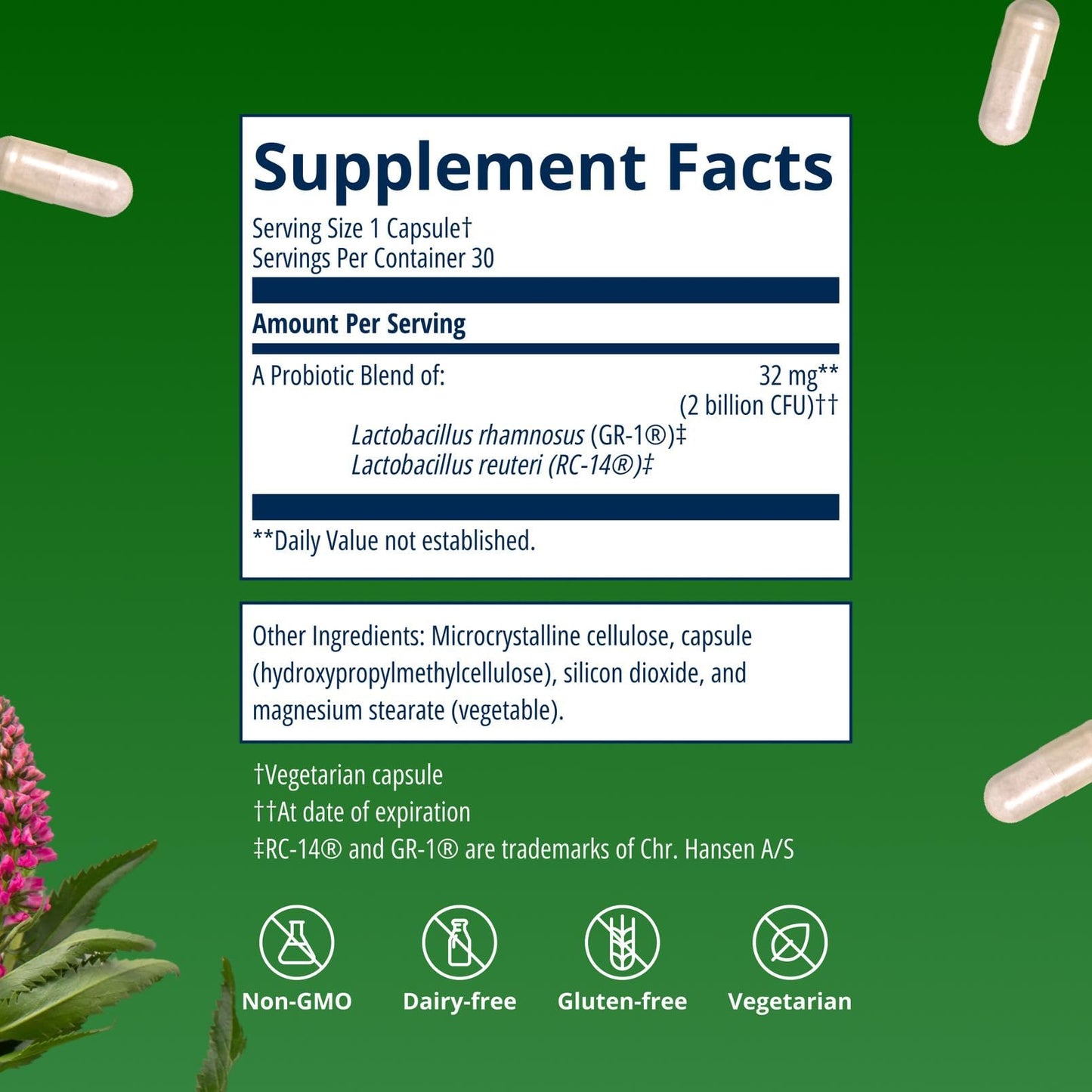 Metagenics UltraFlora Women’s Probiotic Tablet 30 Count