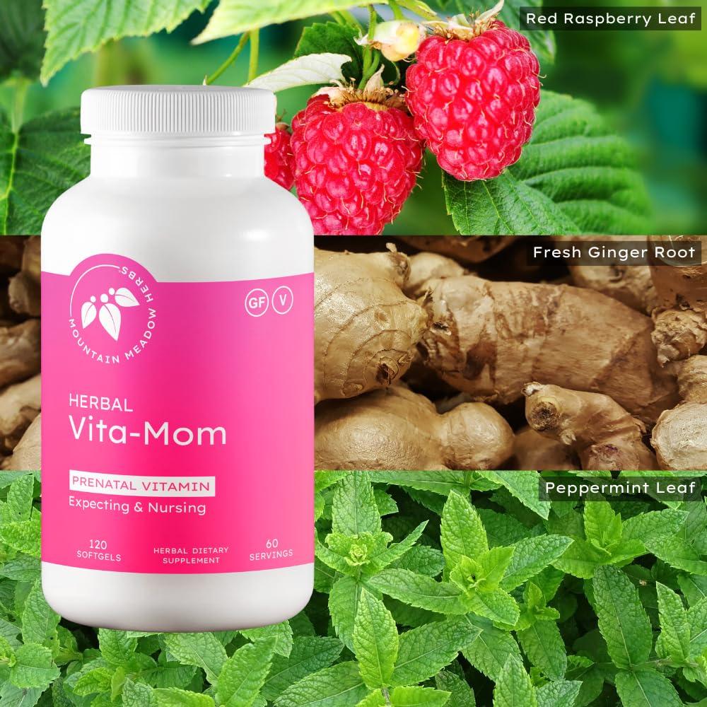 Mountain Meadow Herbs Vita-MOM Prenatal Vitamins Softgel 120