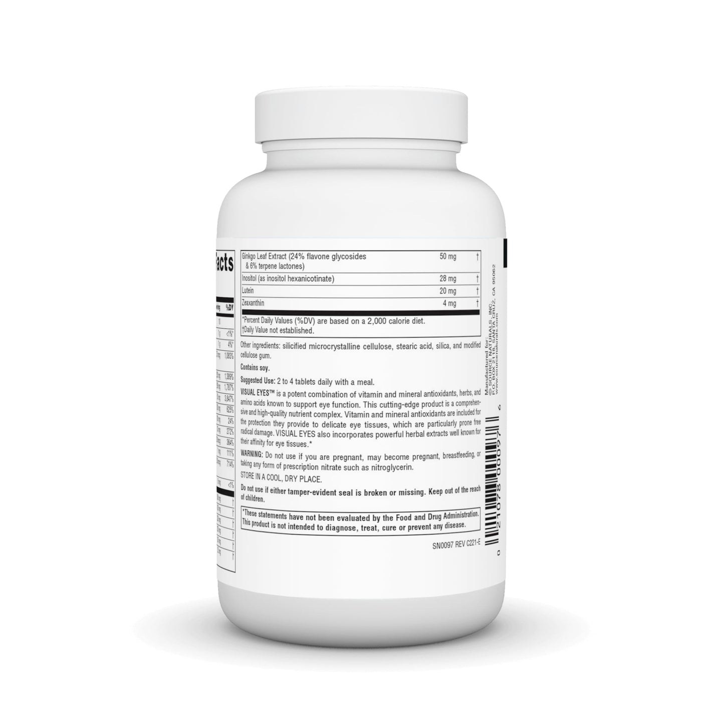 Source Naturals Visual Eyes, Multi-Nutrient Complex 120 Tablets