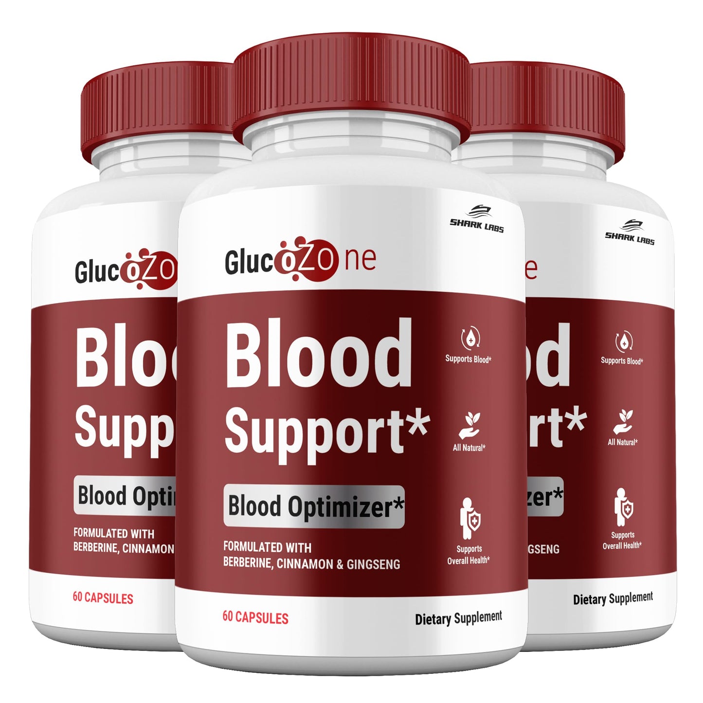 Shark Labs Gluco Zone Capsules, 60 Capsules