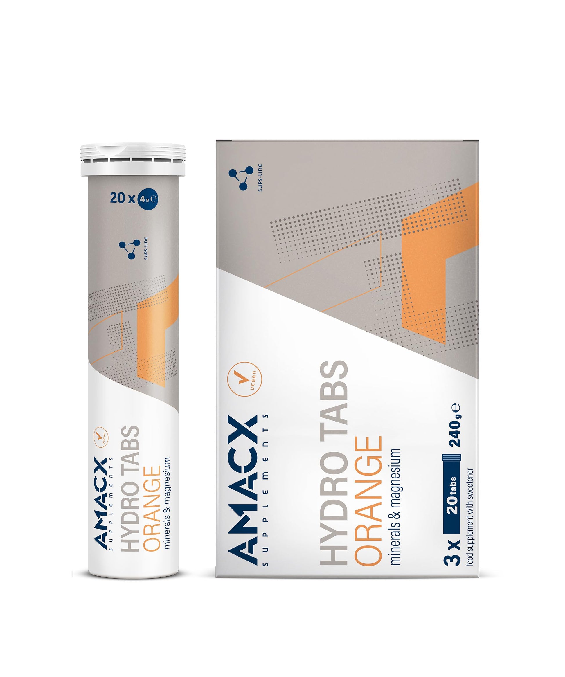 Amacx Hydro Tabs Electrolyte Tablets, 3 Pack