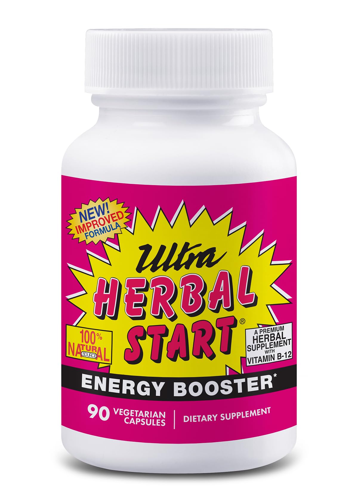 Fresh Start Ultra Herbal Start Energy Booster 90 Capsules