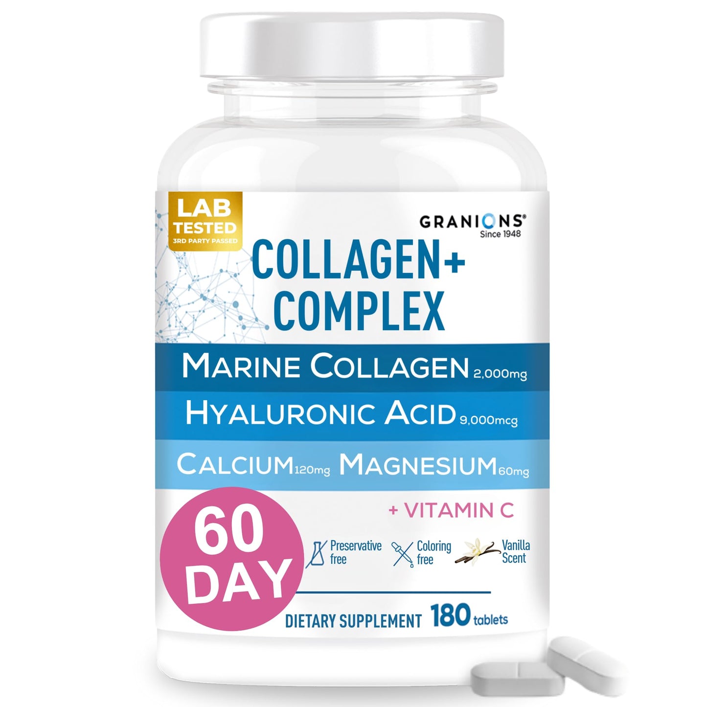 Granions Marine Collagen Tablets 180
