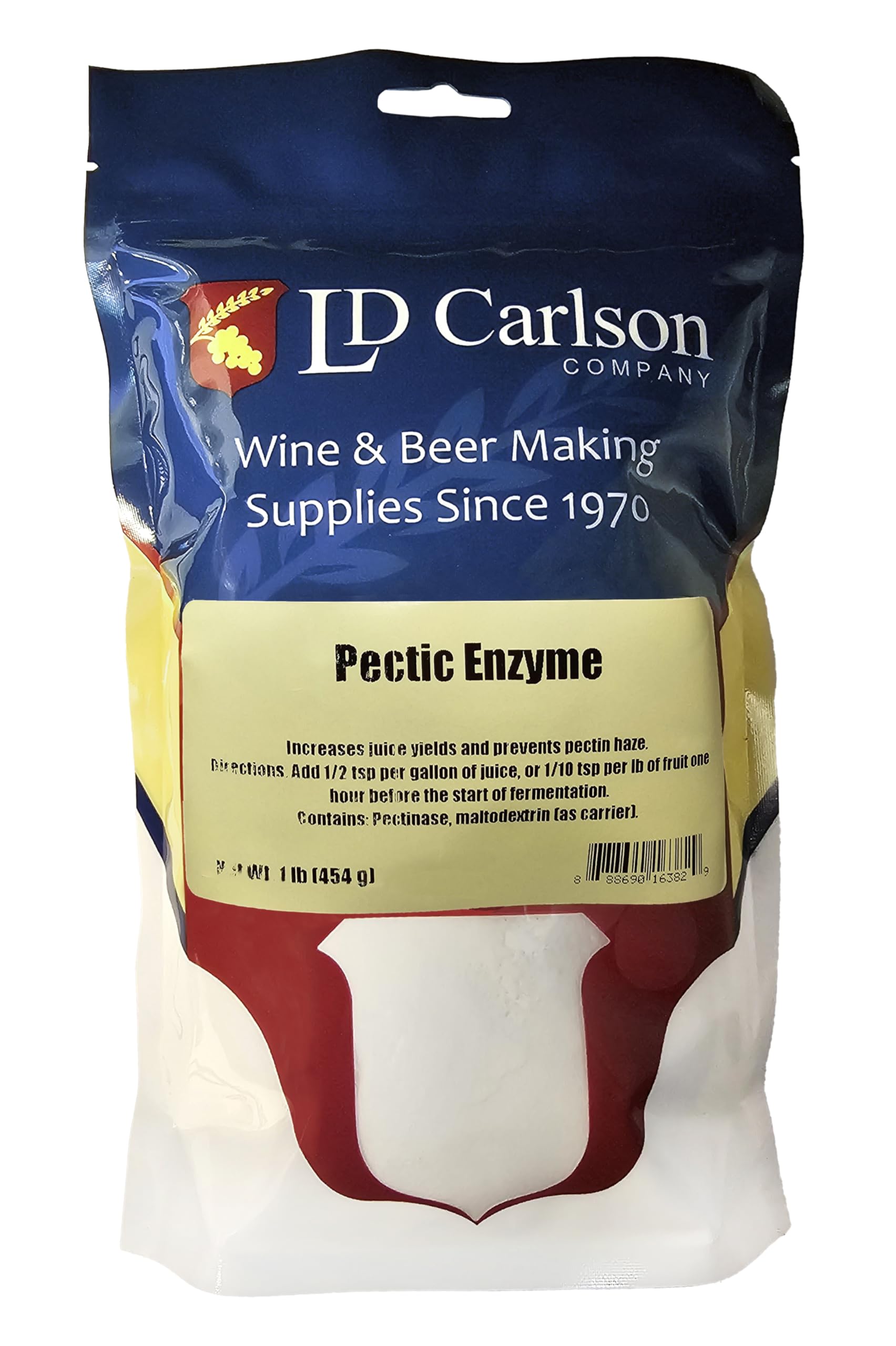 LD Carlson Pectic Enzyme Powder 1 Count