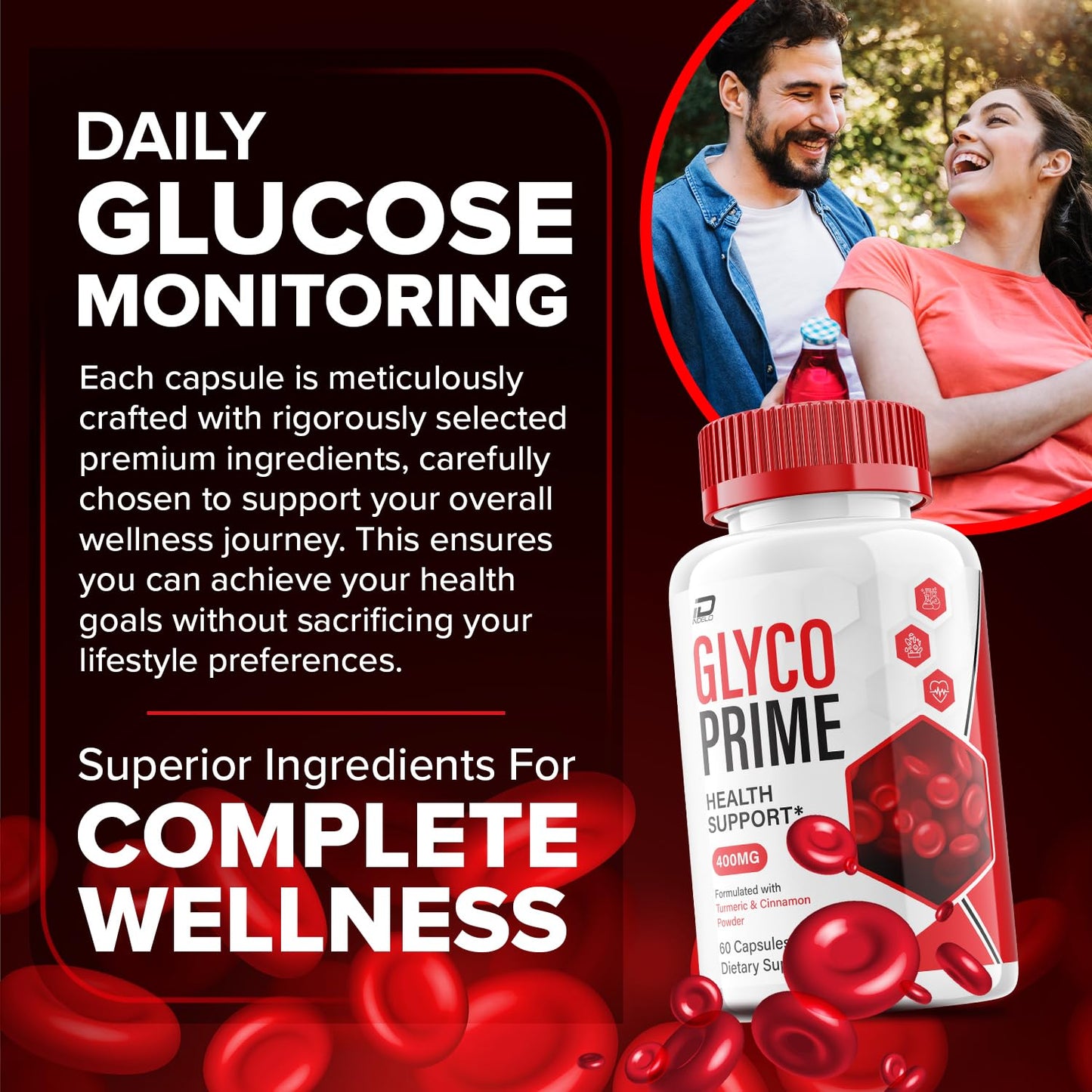 Indelo Glyco Prime 180 Capsules
