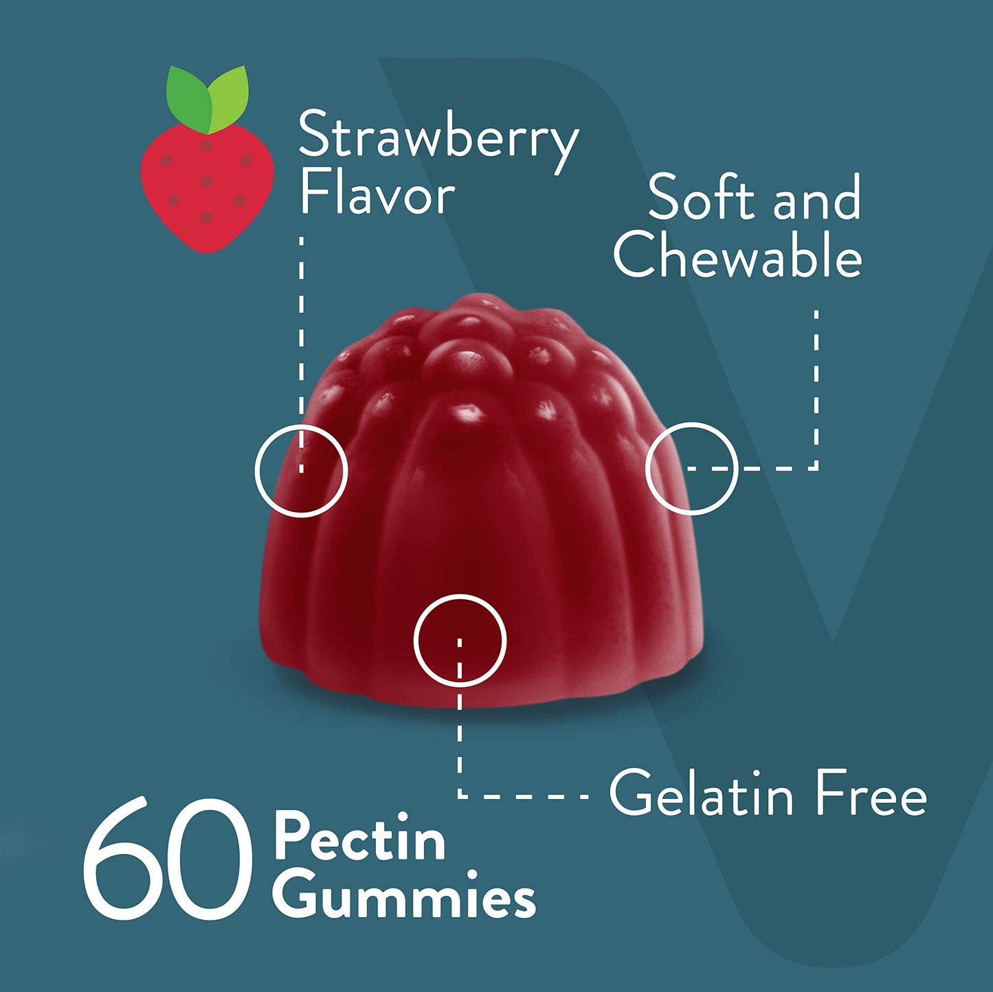 Viteey Vitamin D3 K2 Gummies 60 Count