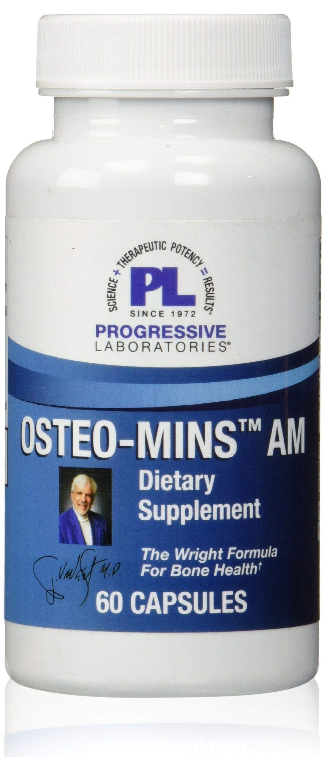 Progressive Laboratories Osteo-Mins AM Supplement Tablet, 60 Count