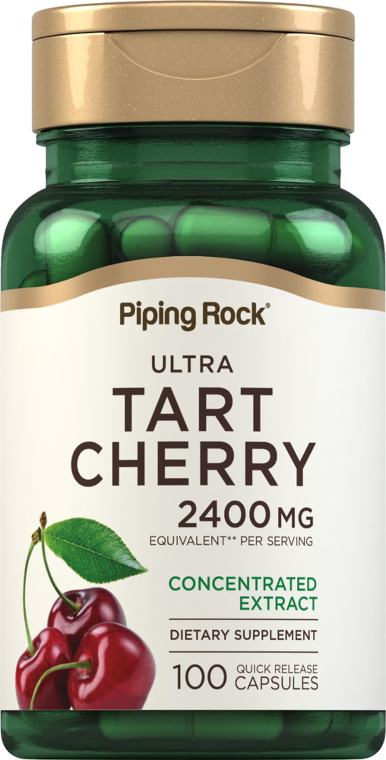 Piping Rock Tart Cherry Capsules 100 Count