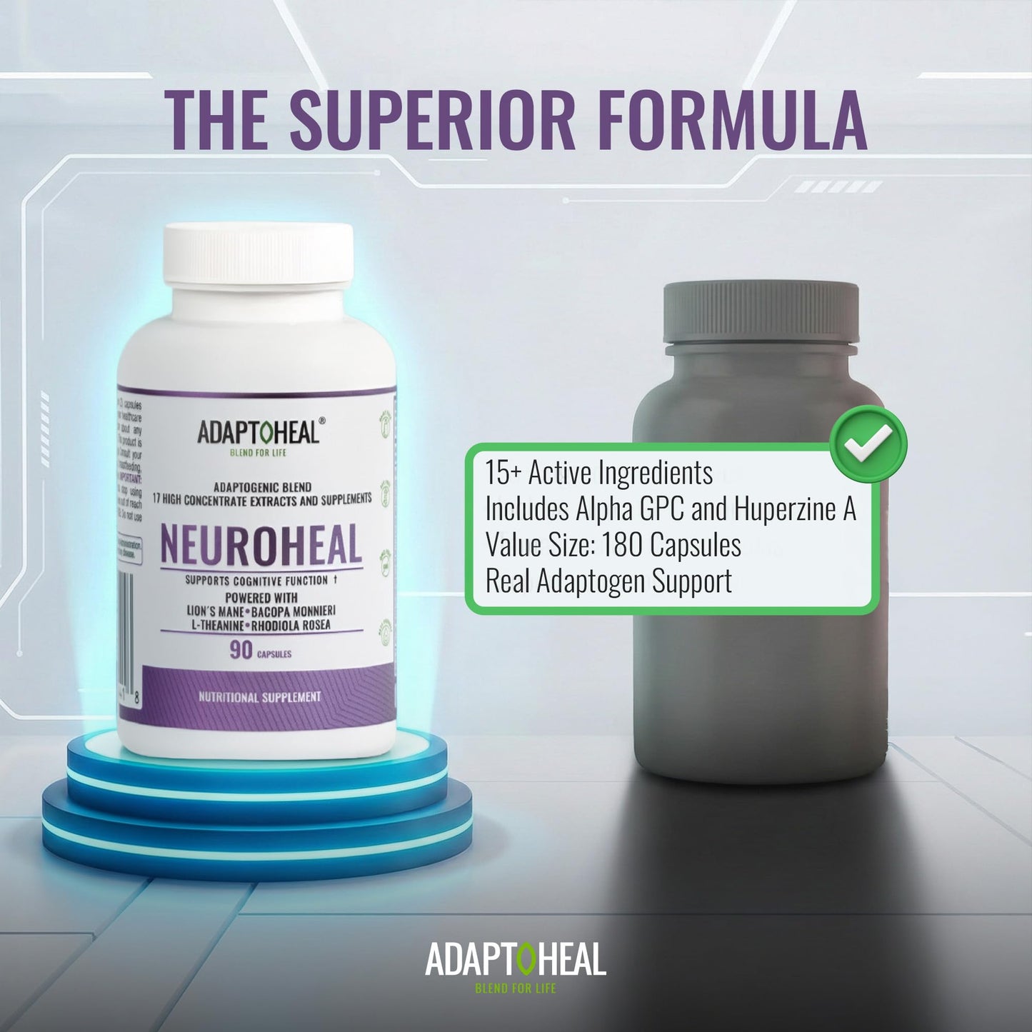 ADAPTOHEAL NeuroHeal 90 Capsules