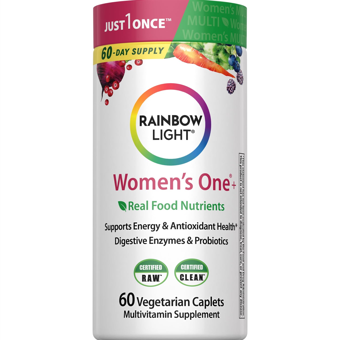 Rainbow Light Women's Multivitamin One+ 60 Tablets