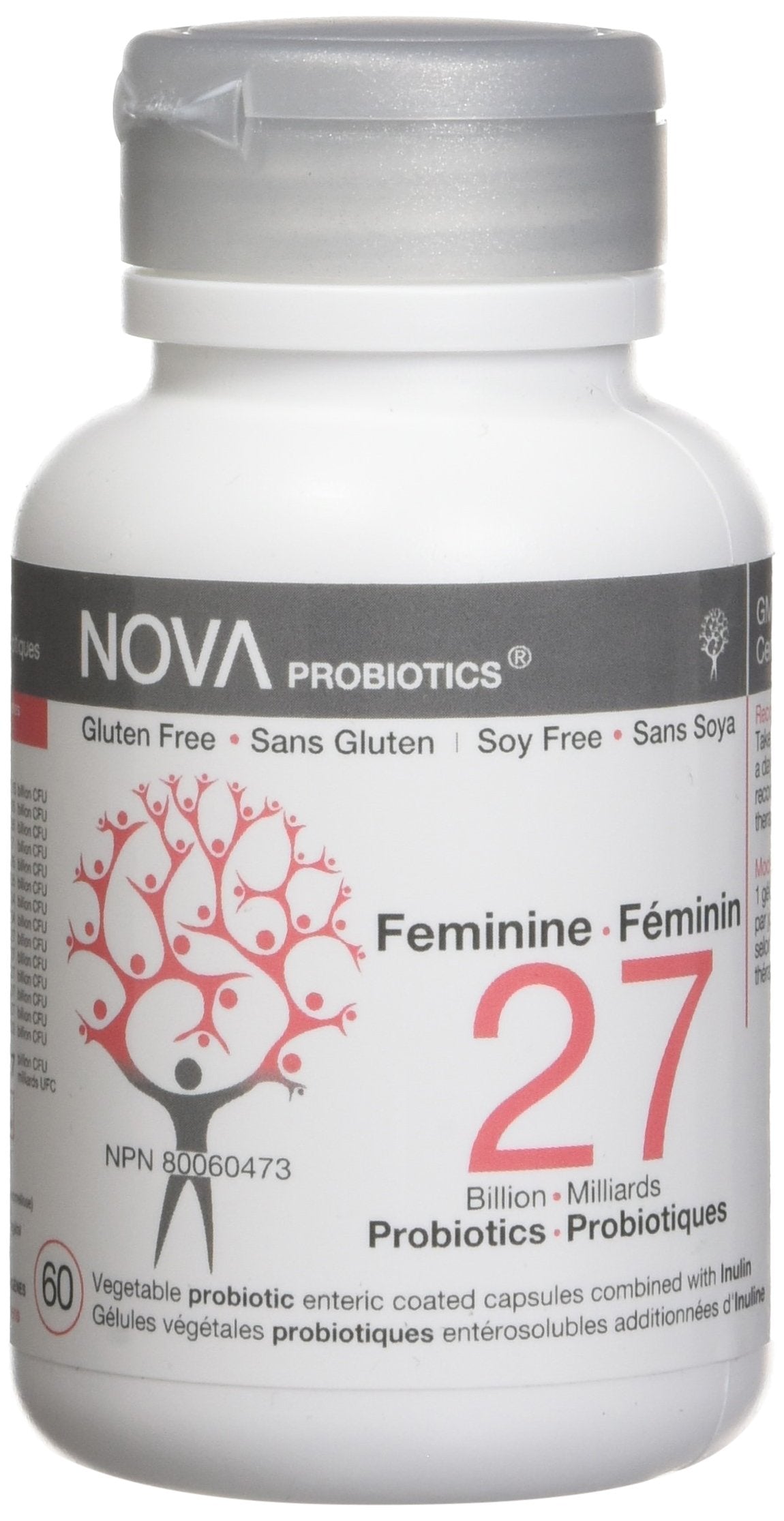 NOVA Probiotics Nova Probiotics Feminine 27 Billion 60 Capsules