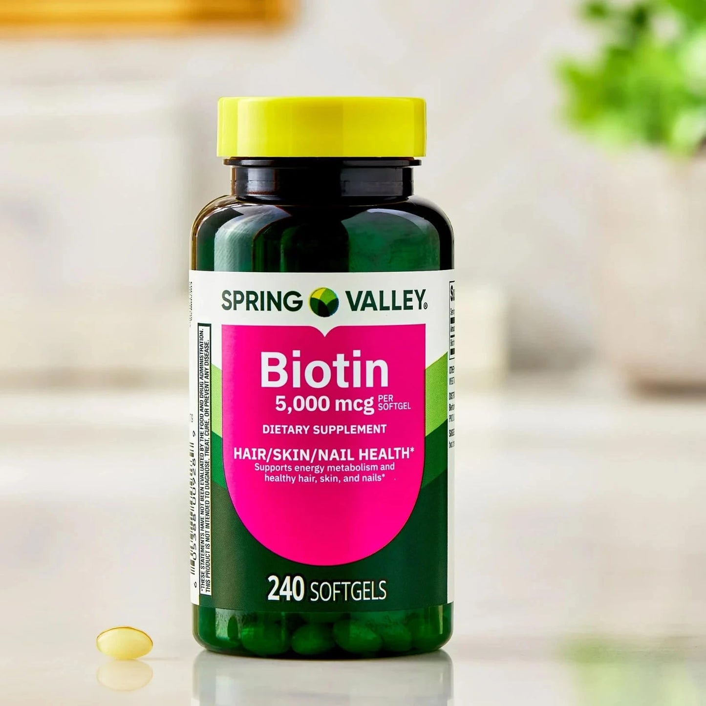 NEWCHEERS Biotin 5000 mcg Softgels, 240 Count