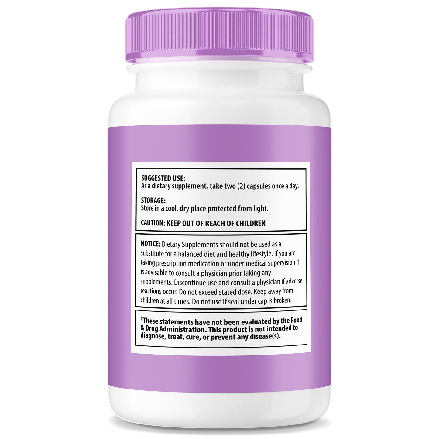 NutraVibe Memo Clarity Brain and Memory Support 120 Capsules