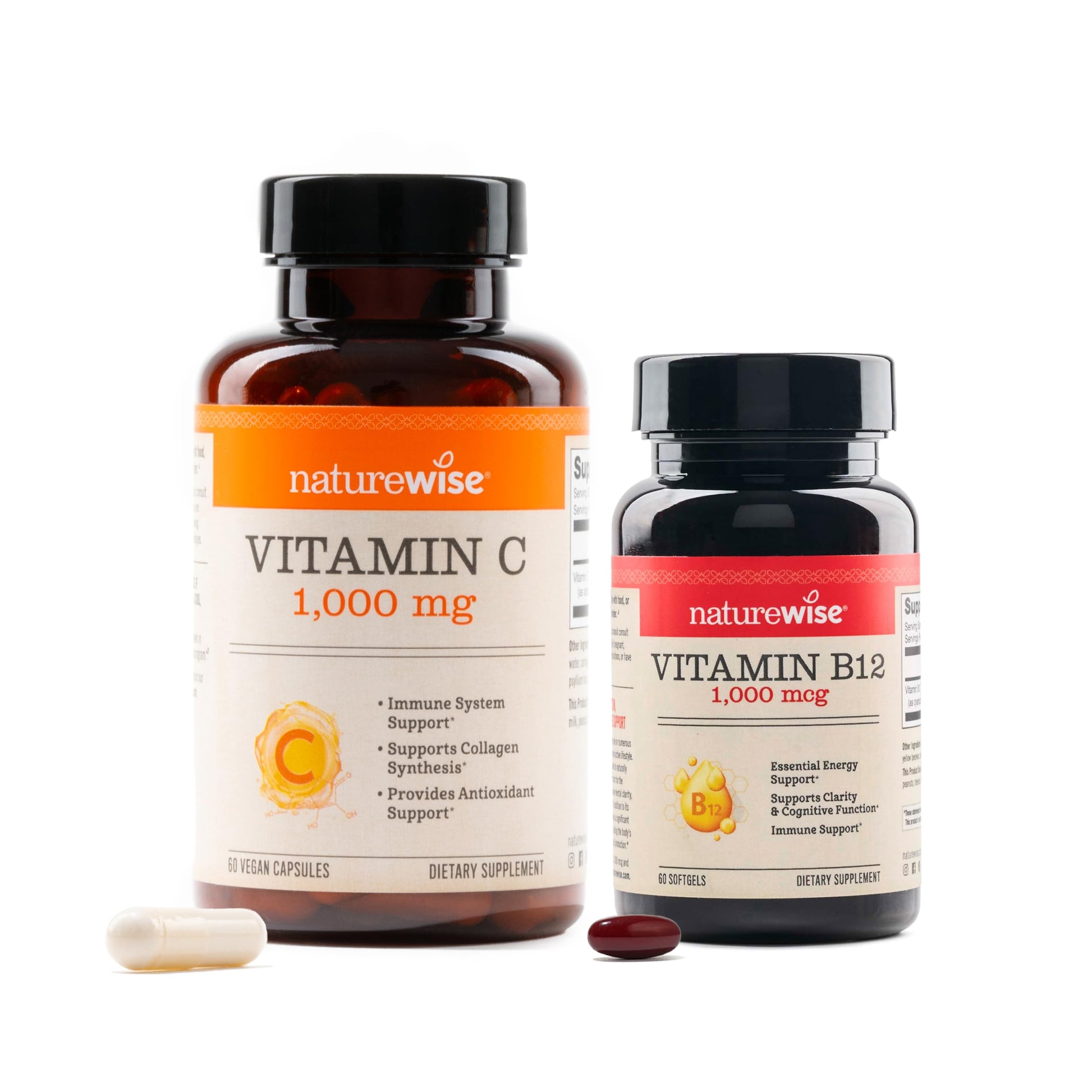 NatureWise Vitamin C 1000mg Capsules, 120 Count