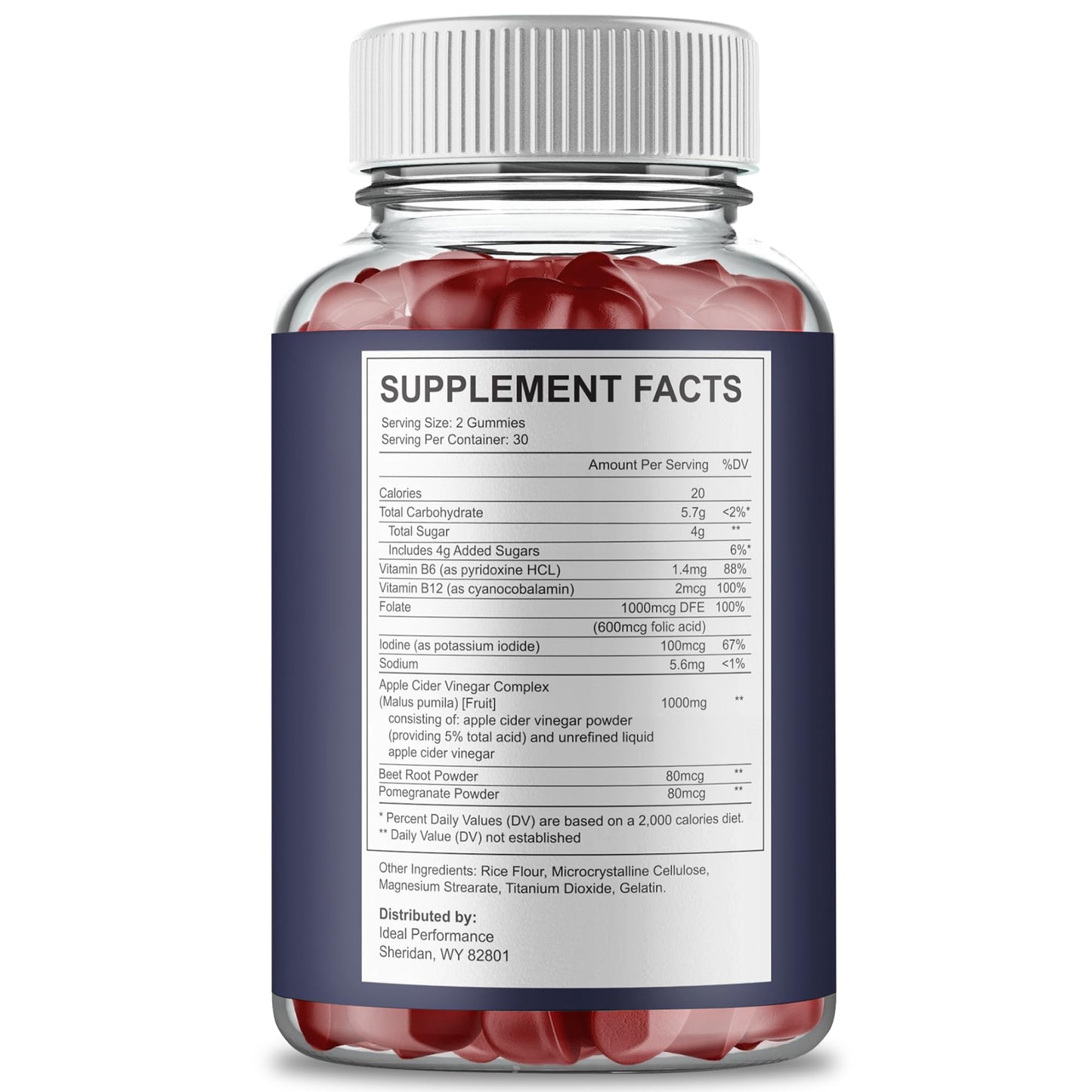 Ideal Performance Ultra TRT Gummies for Men 60 Gummies