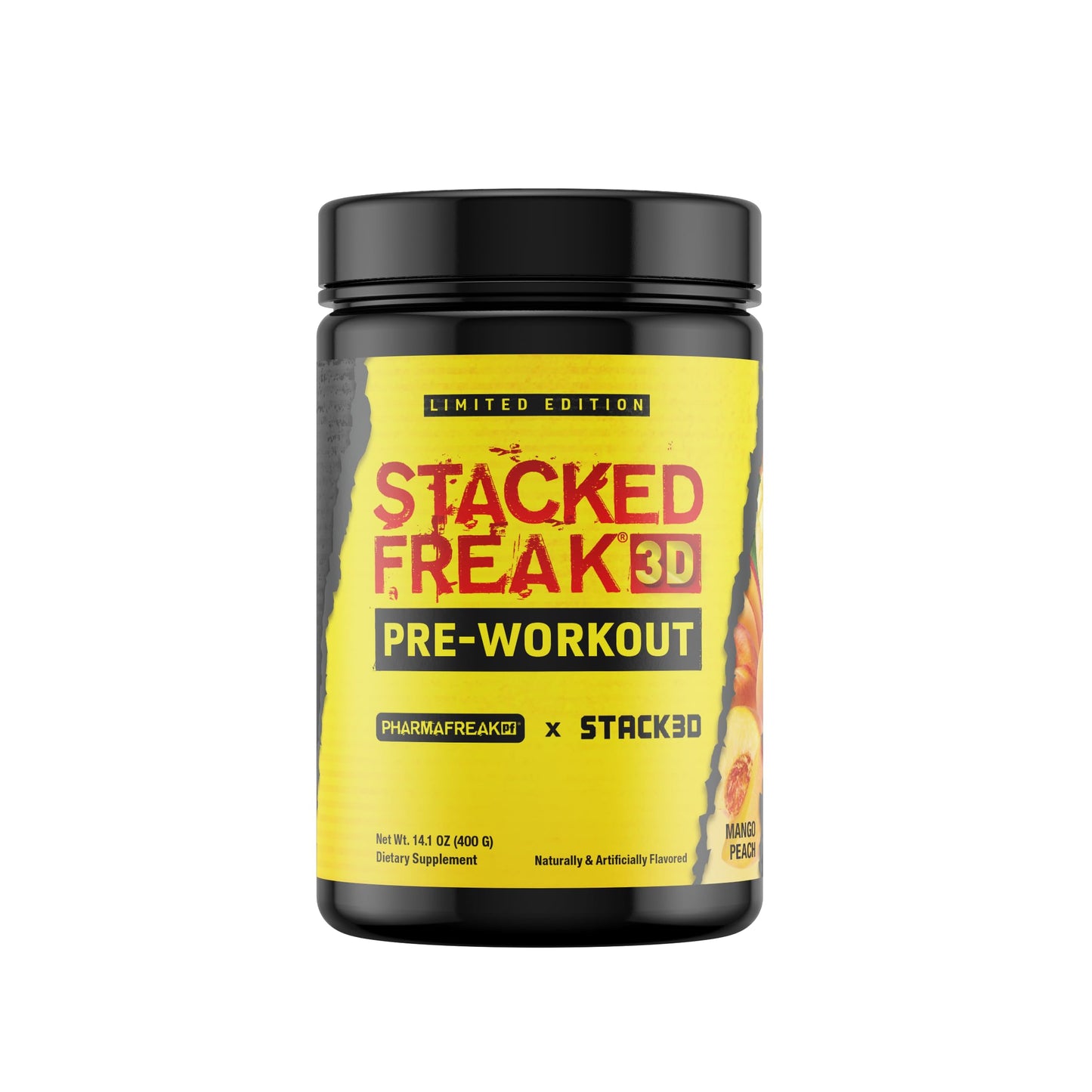 Pharmafreak Stacked Freak 3D Pre-Workout Powder 14.1 oz