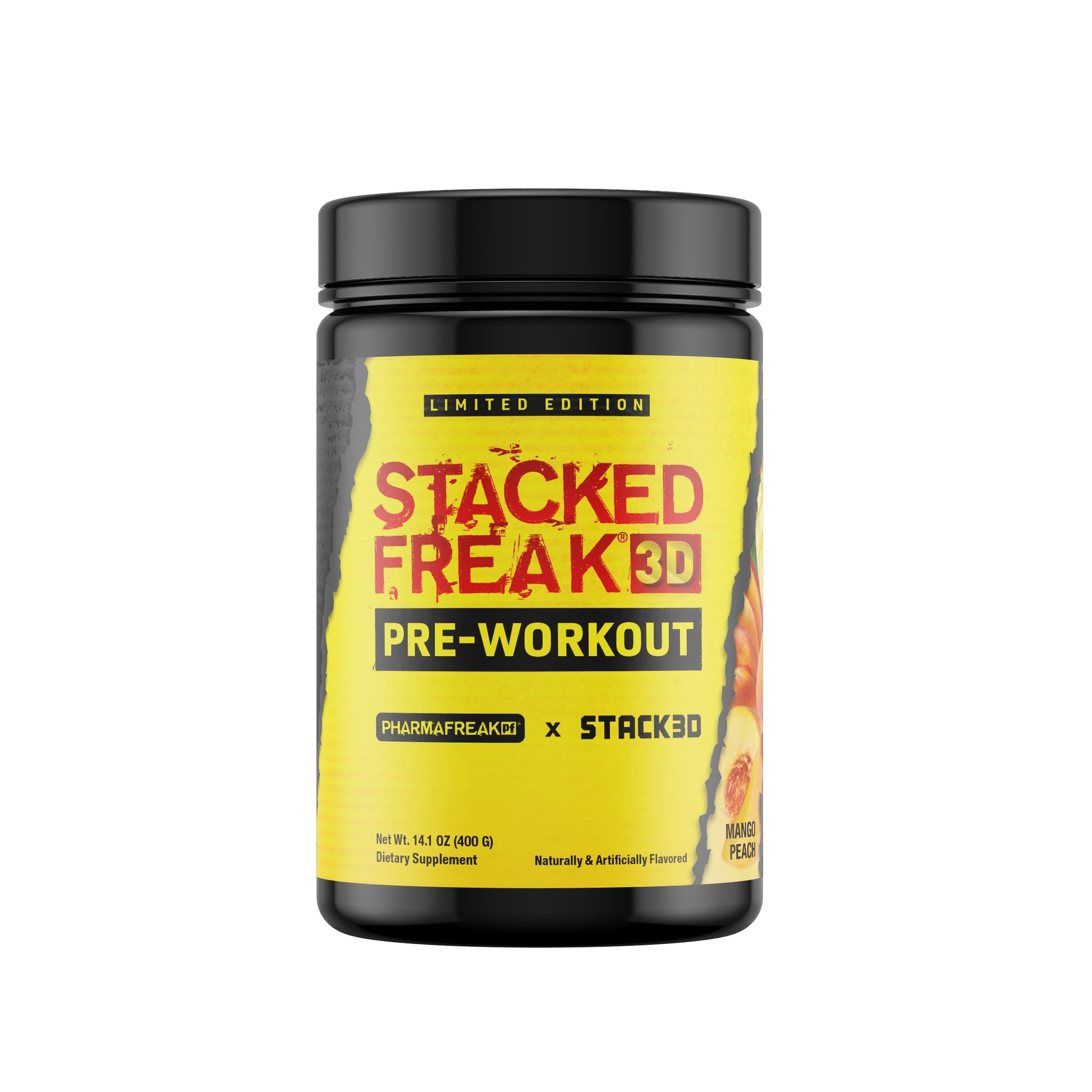 Pharmafreak Stacked Freak 3D Pre-Workout Powder 14.1 oz