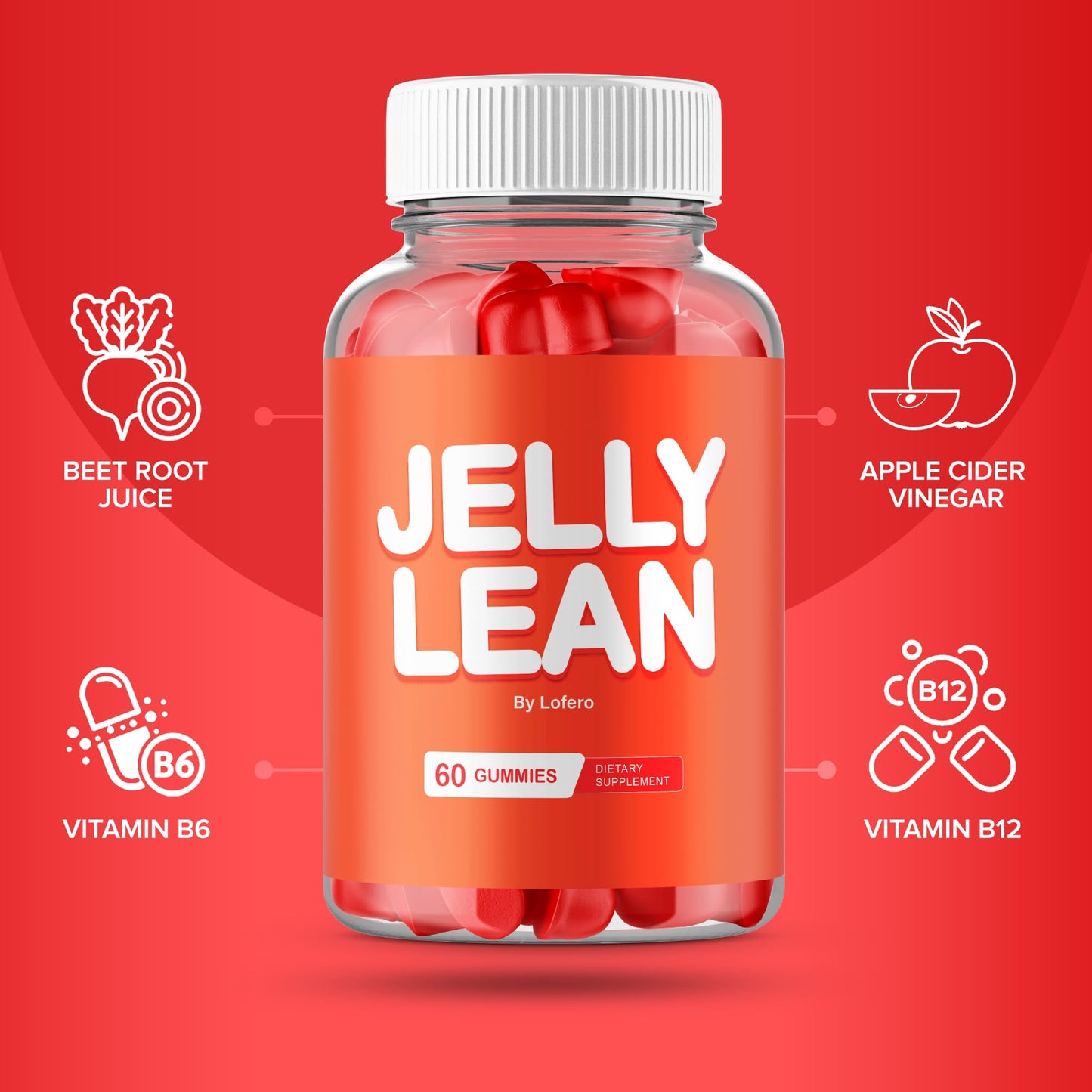 Lofero Jelly Lean Gummies 120 Gummies