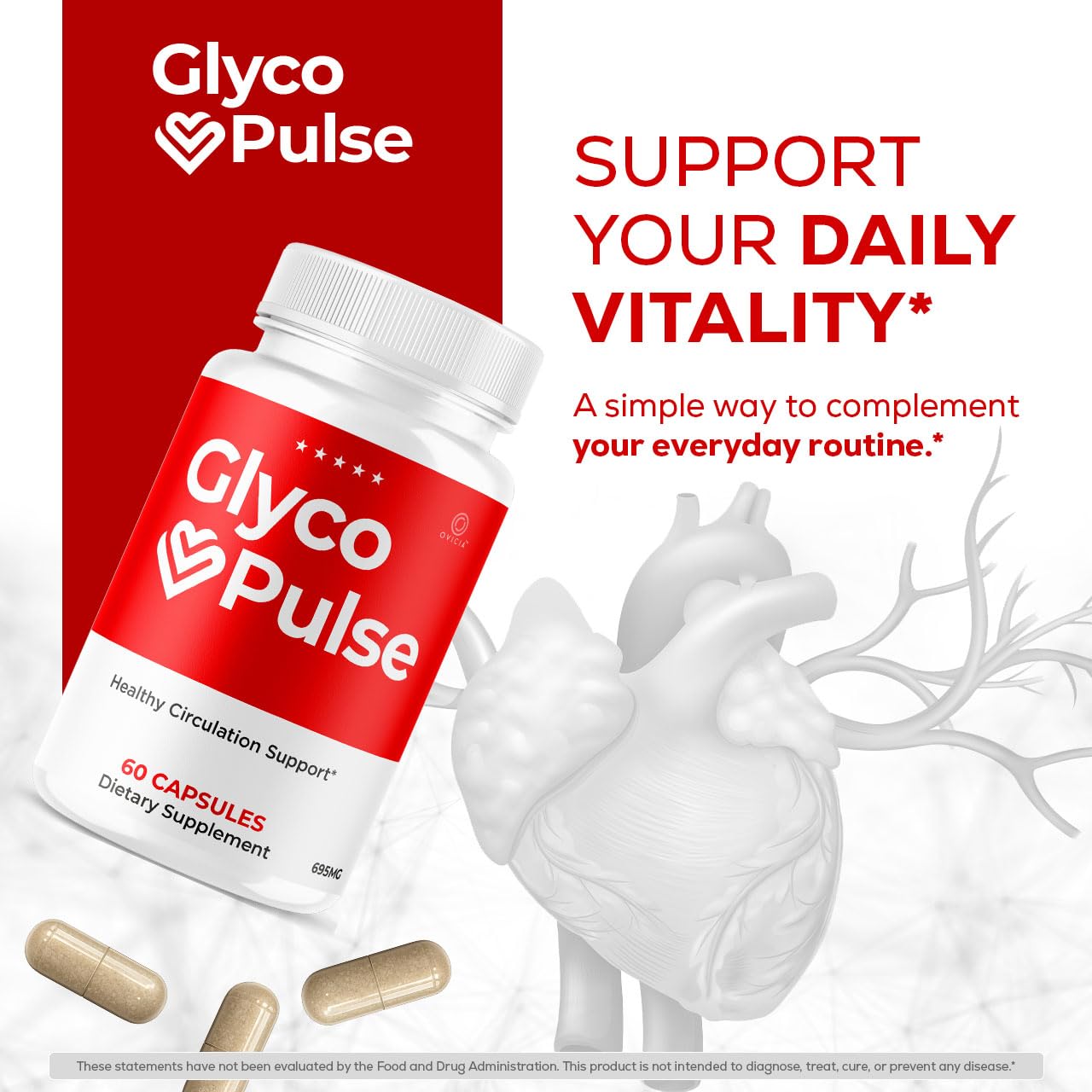 OVICIA Glyco Pulse Capsules 180 Capsules