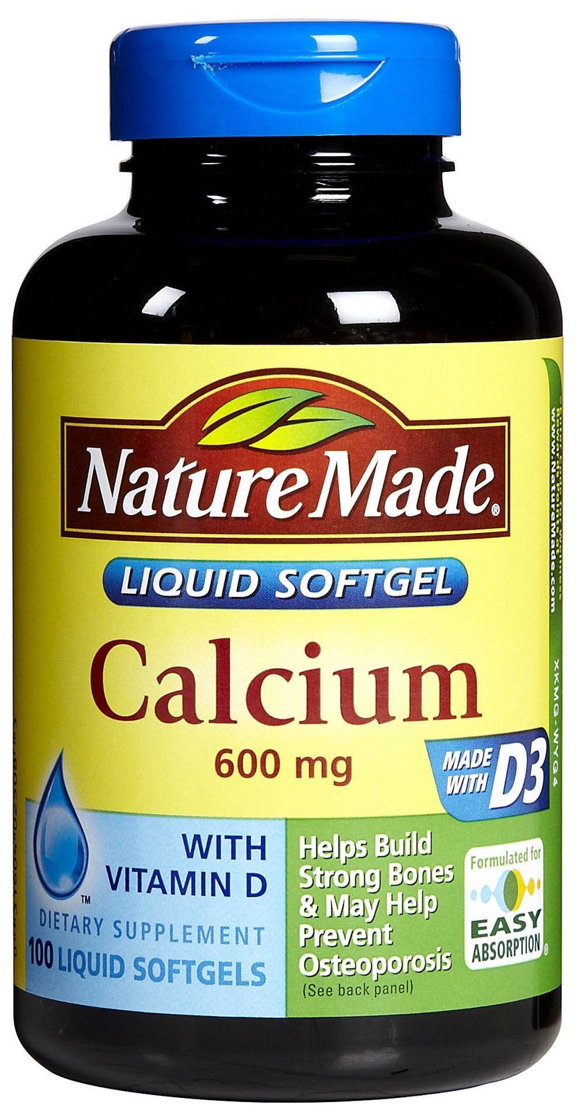 Nature Made Calcium 600 mg Softgels 400 Softgels