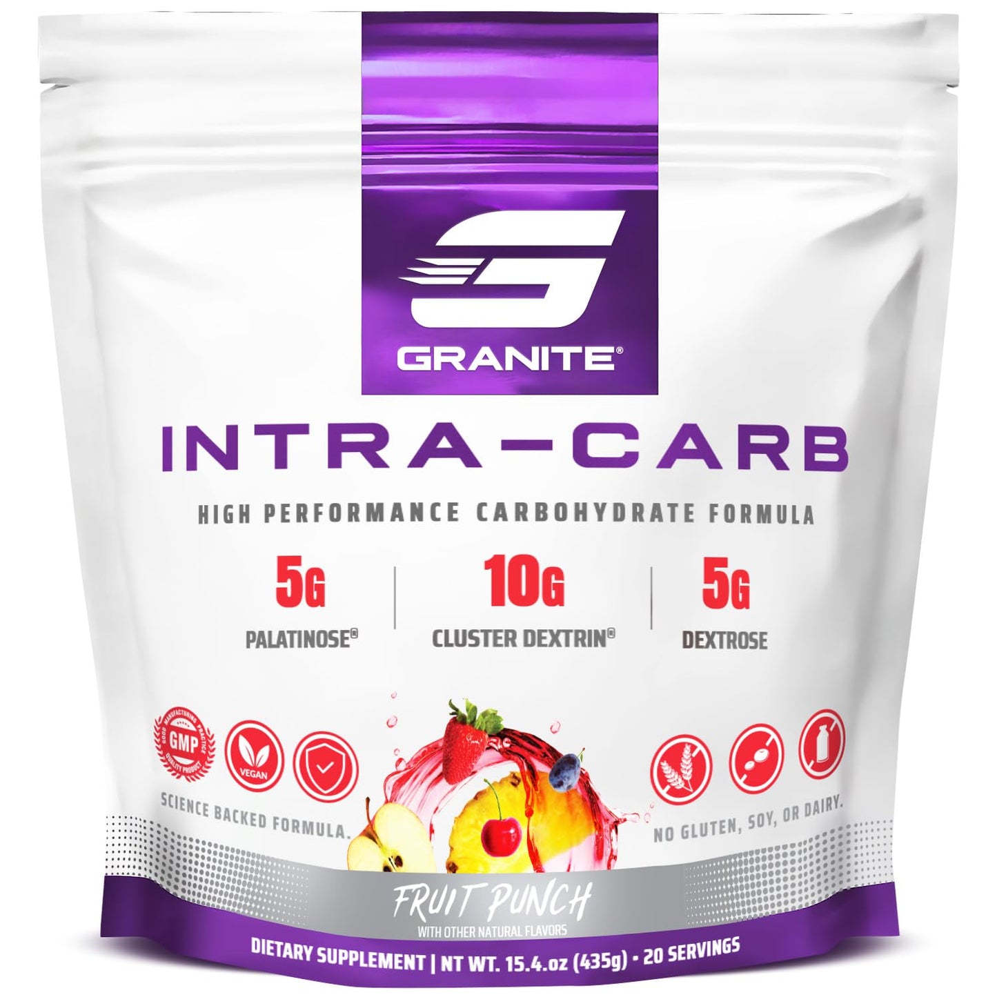 Granite Supplements Intra Carb Powder 15.4 Ounce