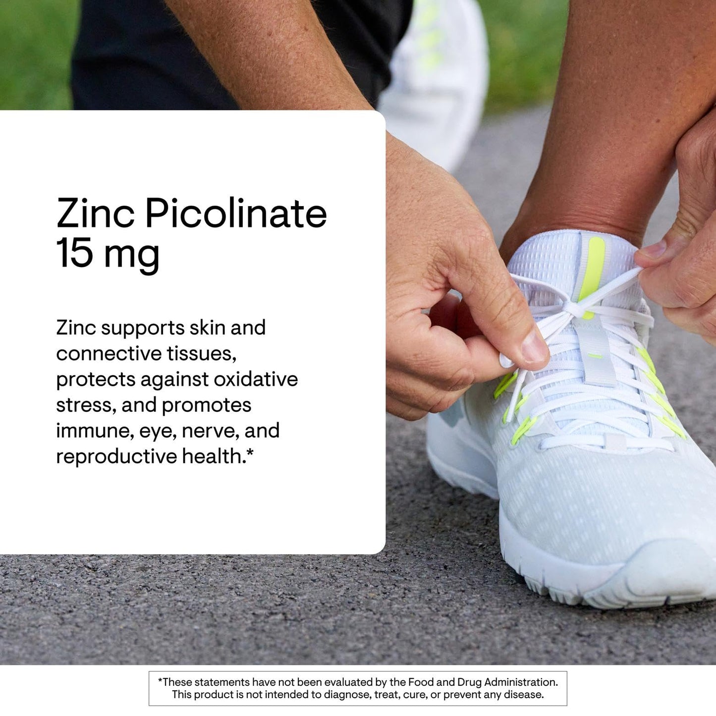 THORNE Zinc Picolinate 15 mg Capsules, 60 Count
