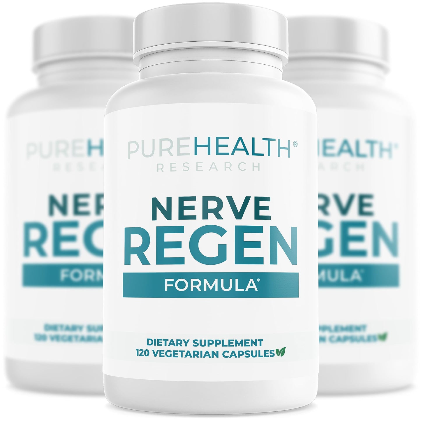 PureHealth Research Nerve Regen Formula Nerve Support Supplement Capsule, 360 Count