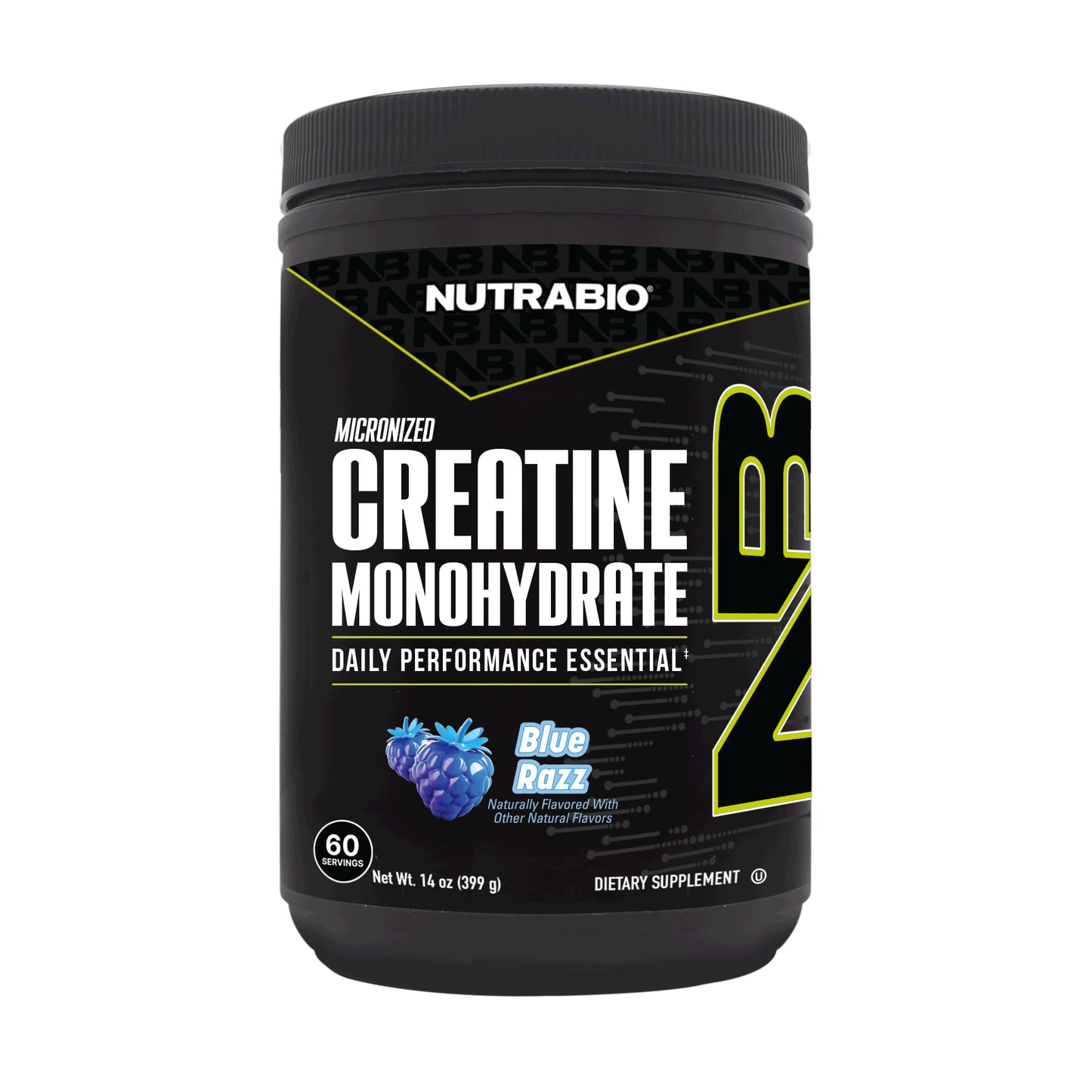 NutraBio Pure Micronized Creatine Monohydrate Powder (14.08) 300 g