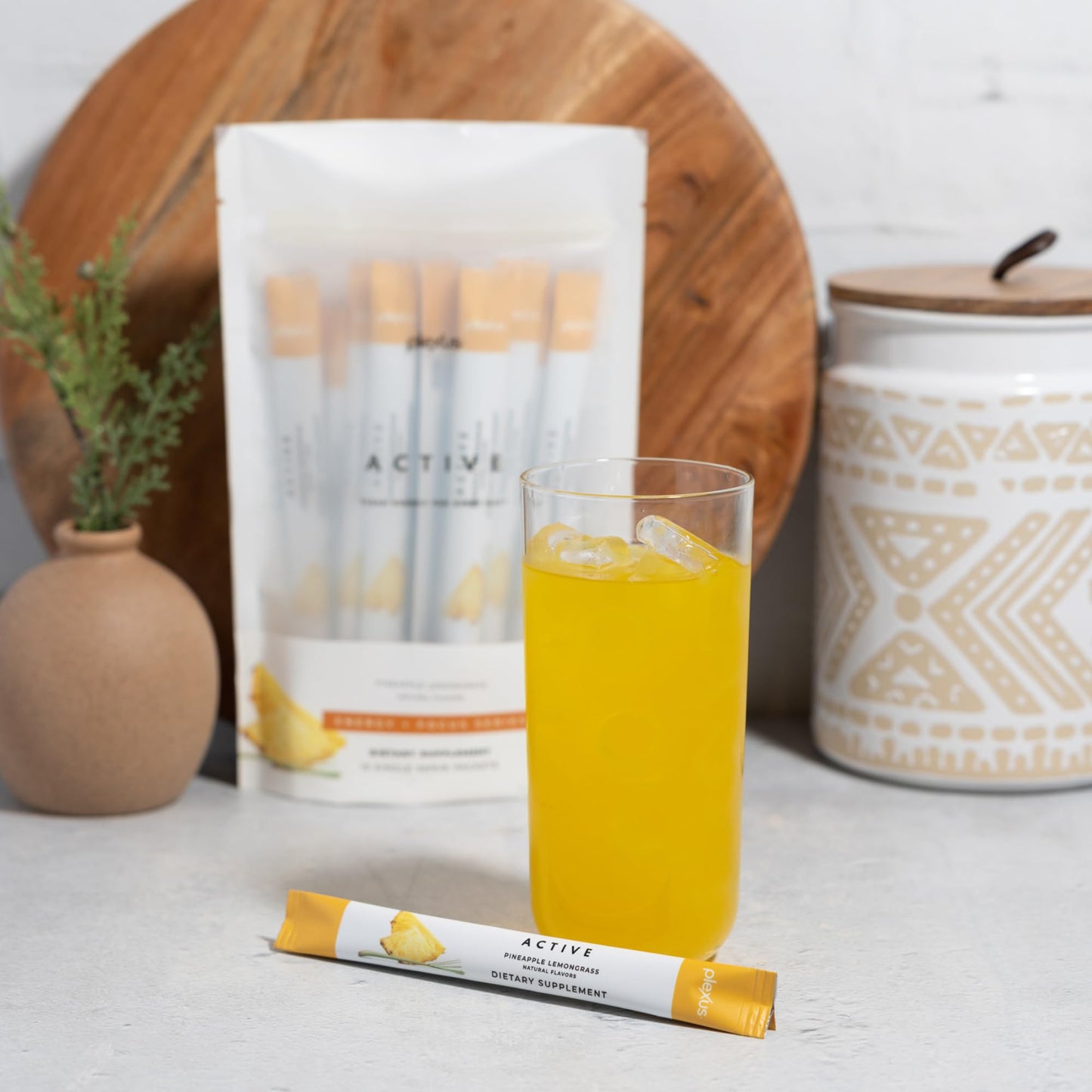 Plexus Active Pineapple Lemongrass Powder 4.6 Ounce