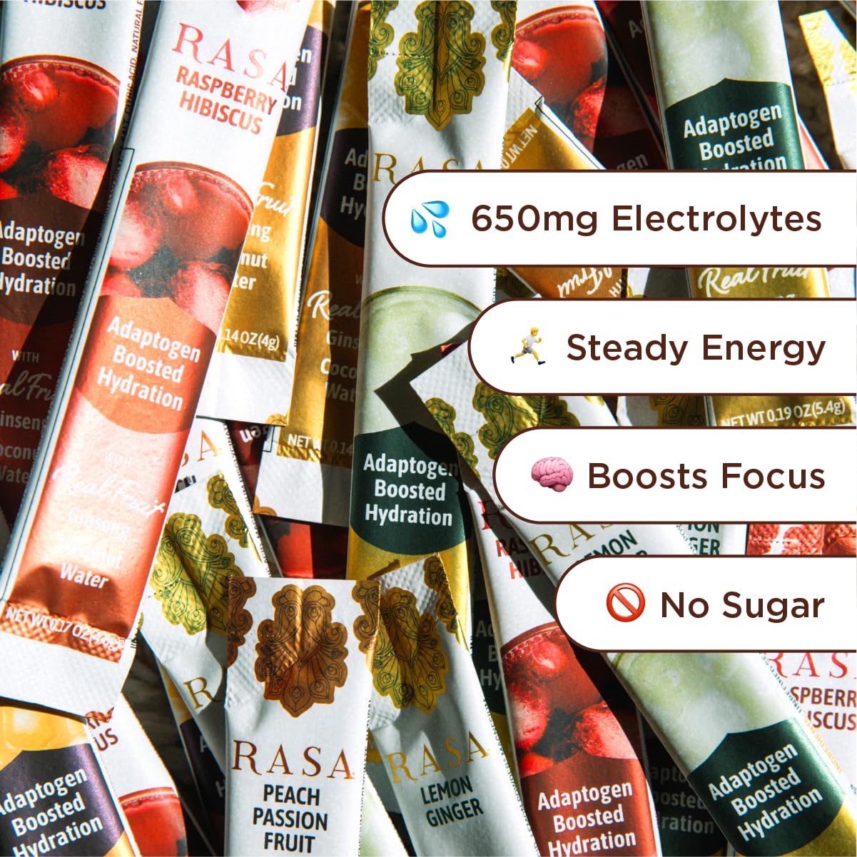 Rasa Hydration Adaptogen Powder Variety Pack 2.5 Ounce